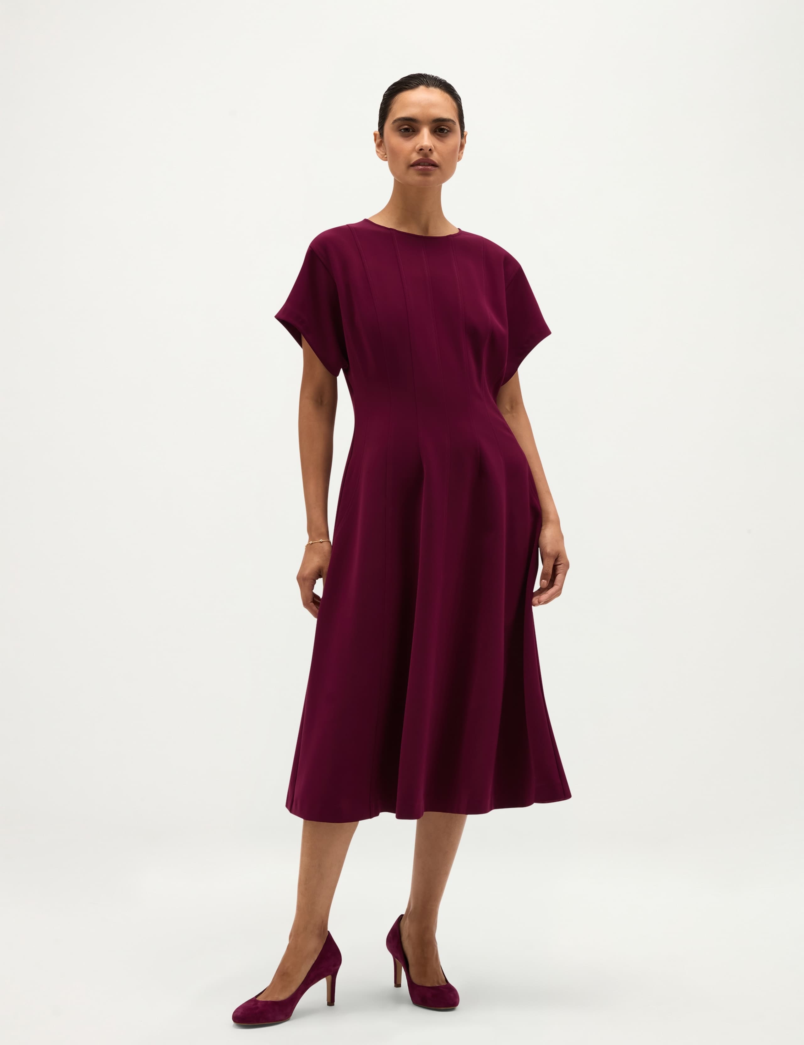Knee Length Tailored Dress 1 of 6