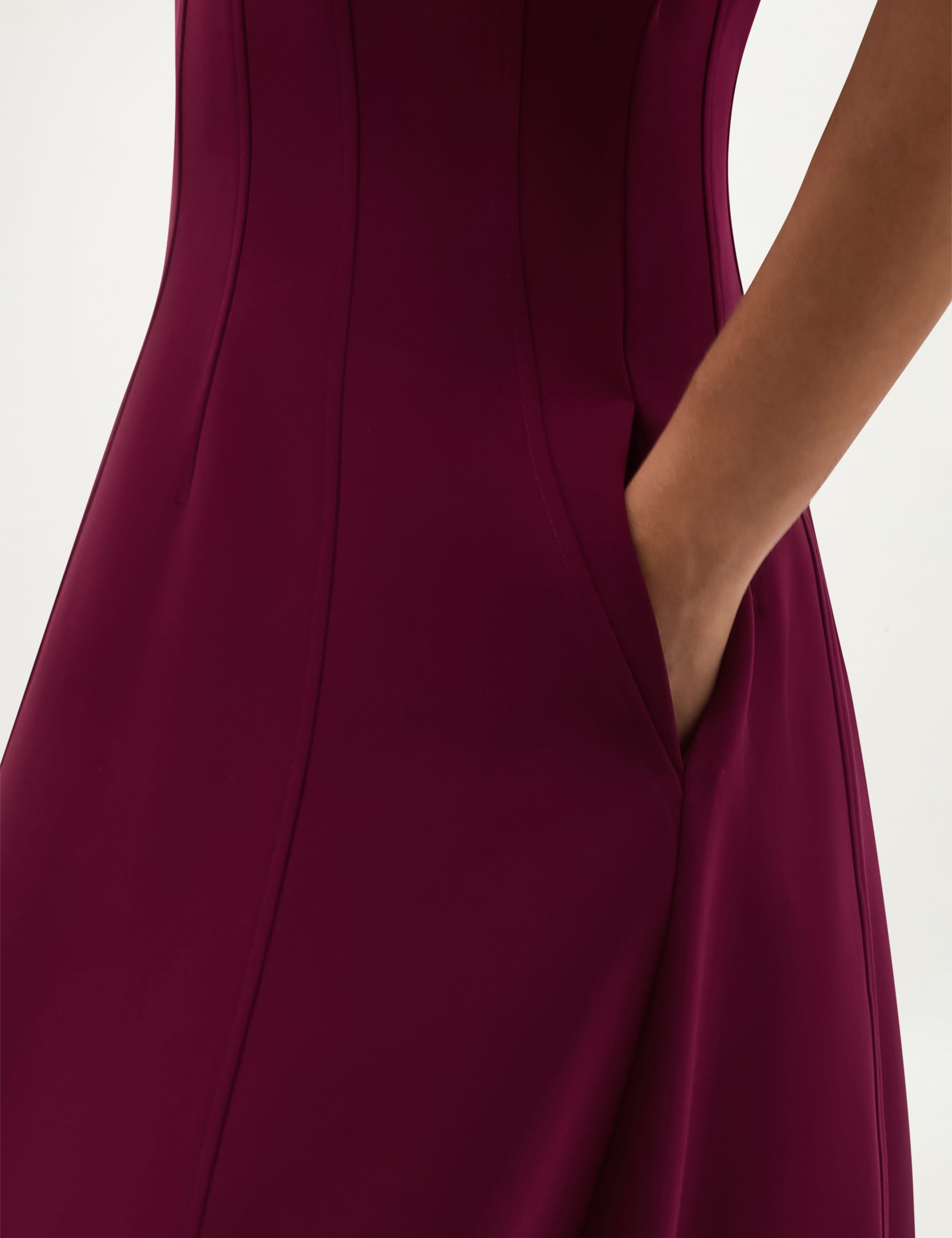 Knee Length Tailored Dress 3 of 6
