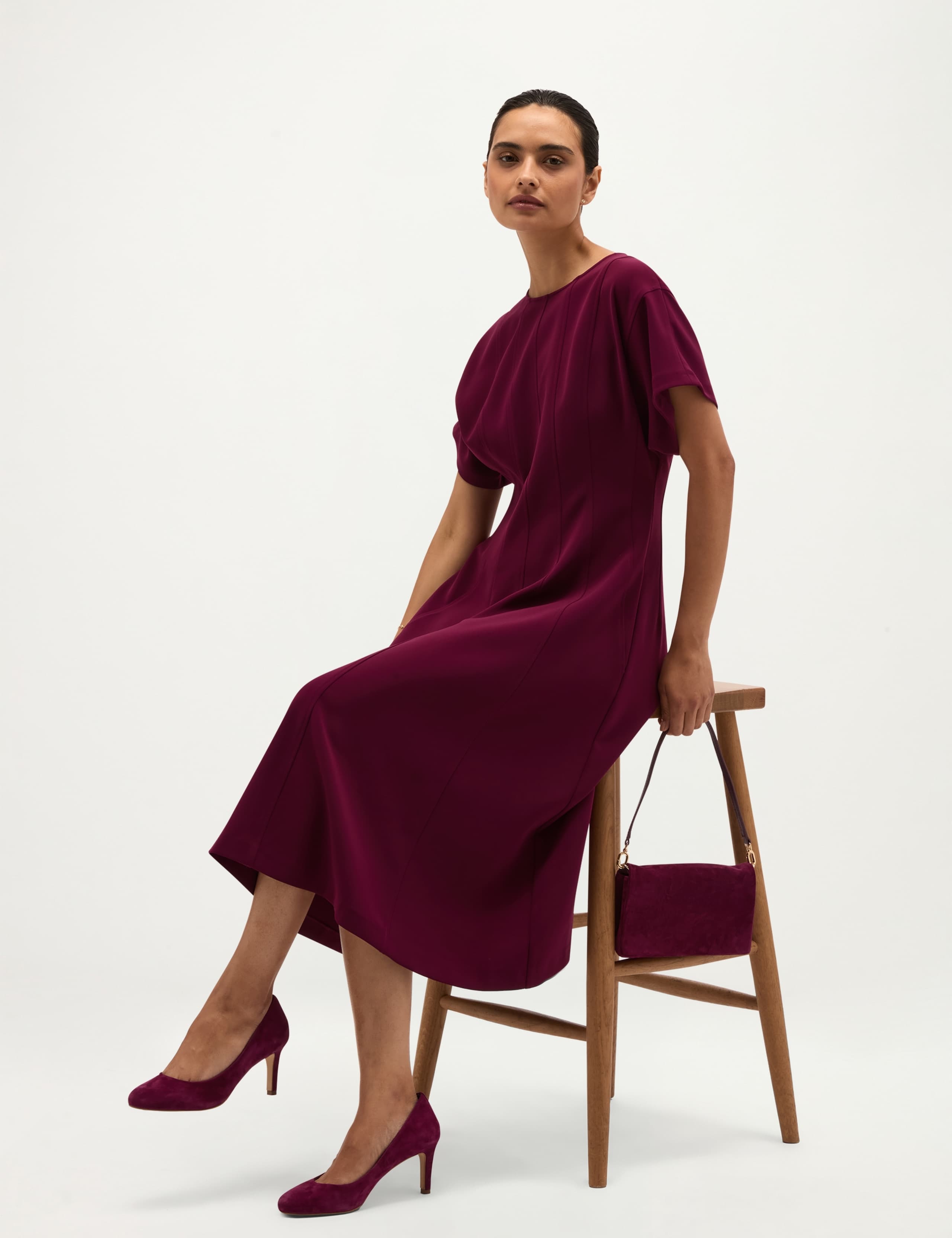 Knee Length Tailored Dress 6 of 6