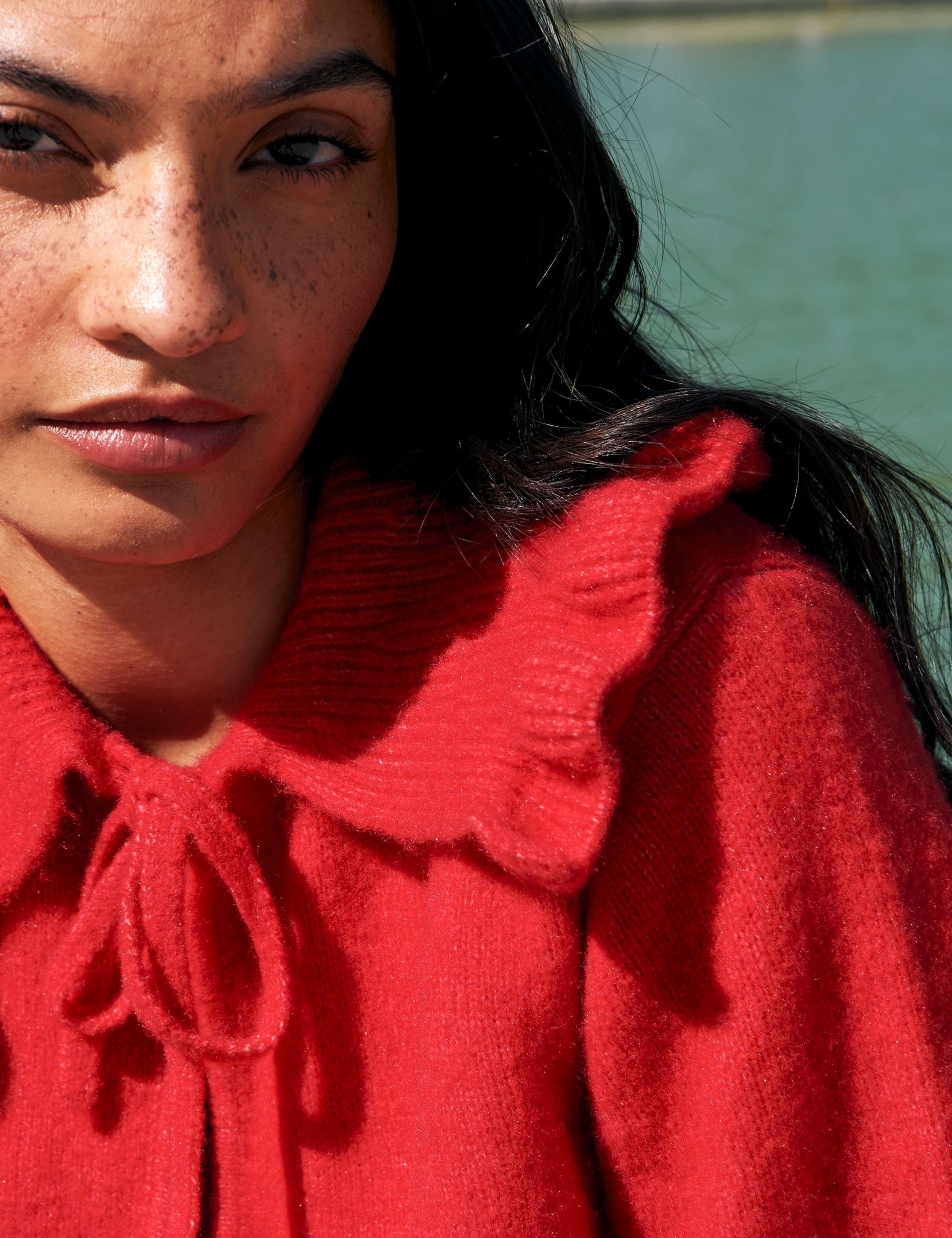Wool Blend Collared Cardigan 7 of 7