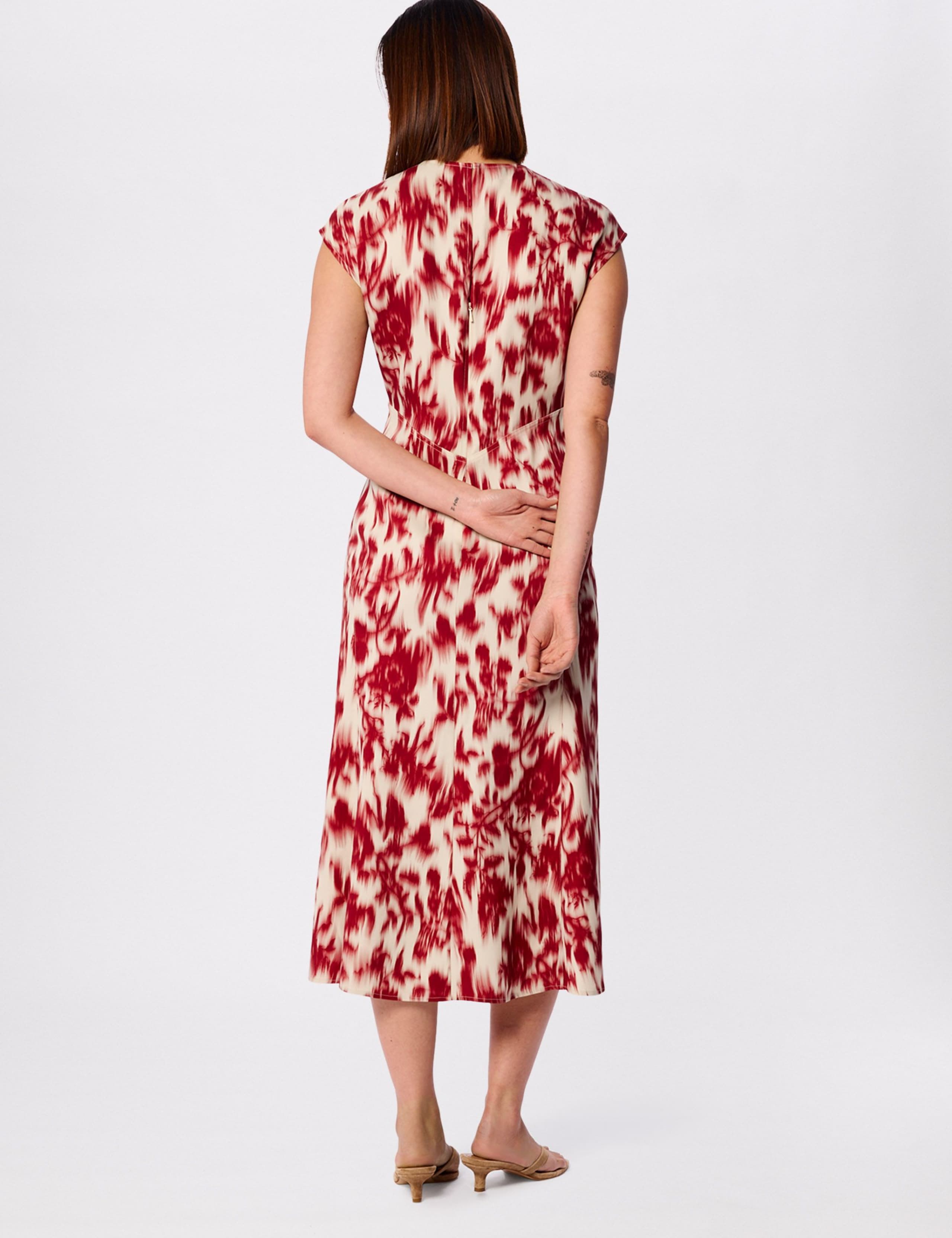 Floral Midi Column Dress 4 of 6