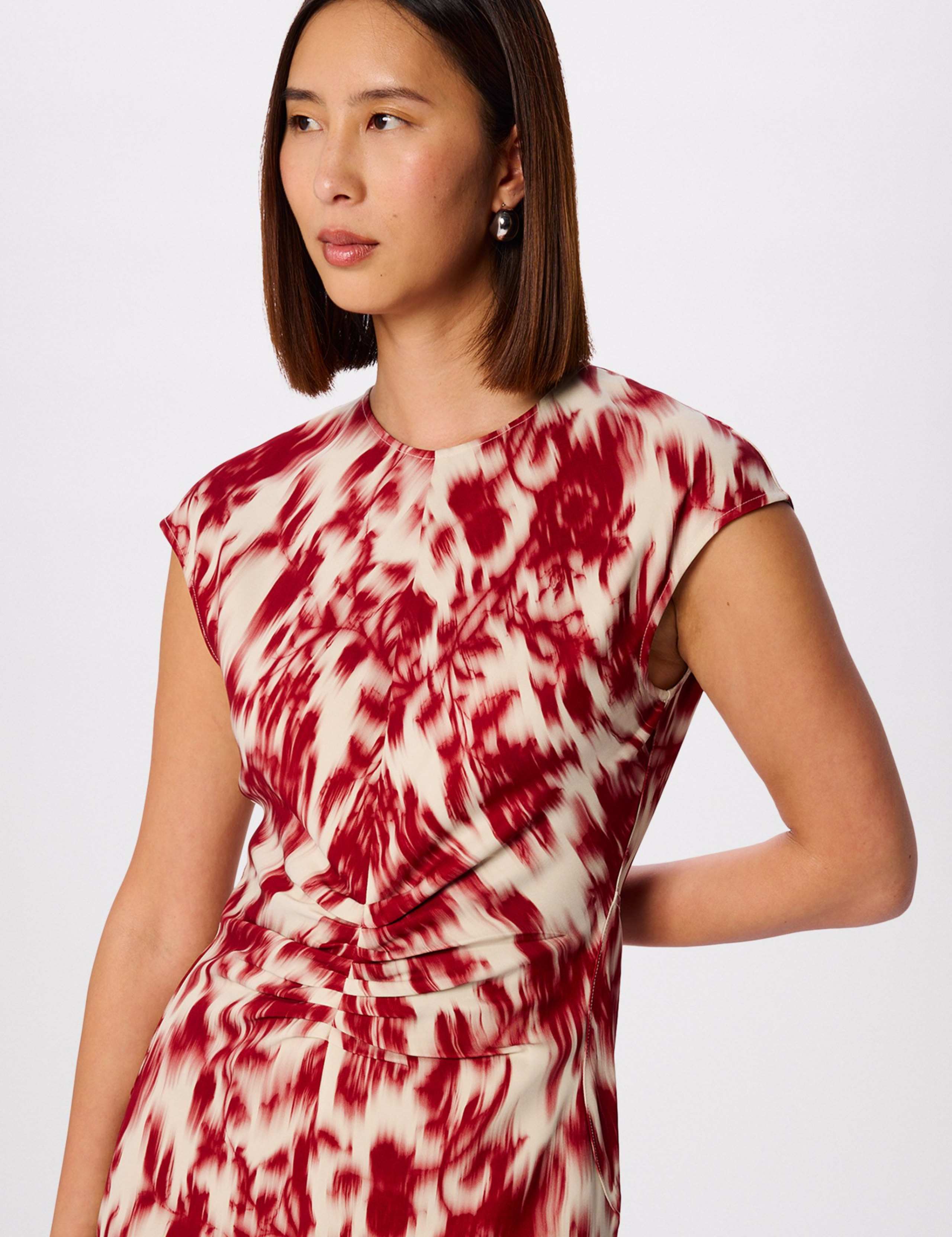 Floral Midi Column Dress 5 of 6