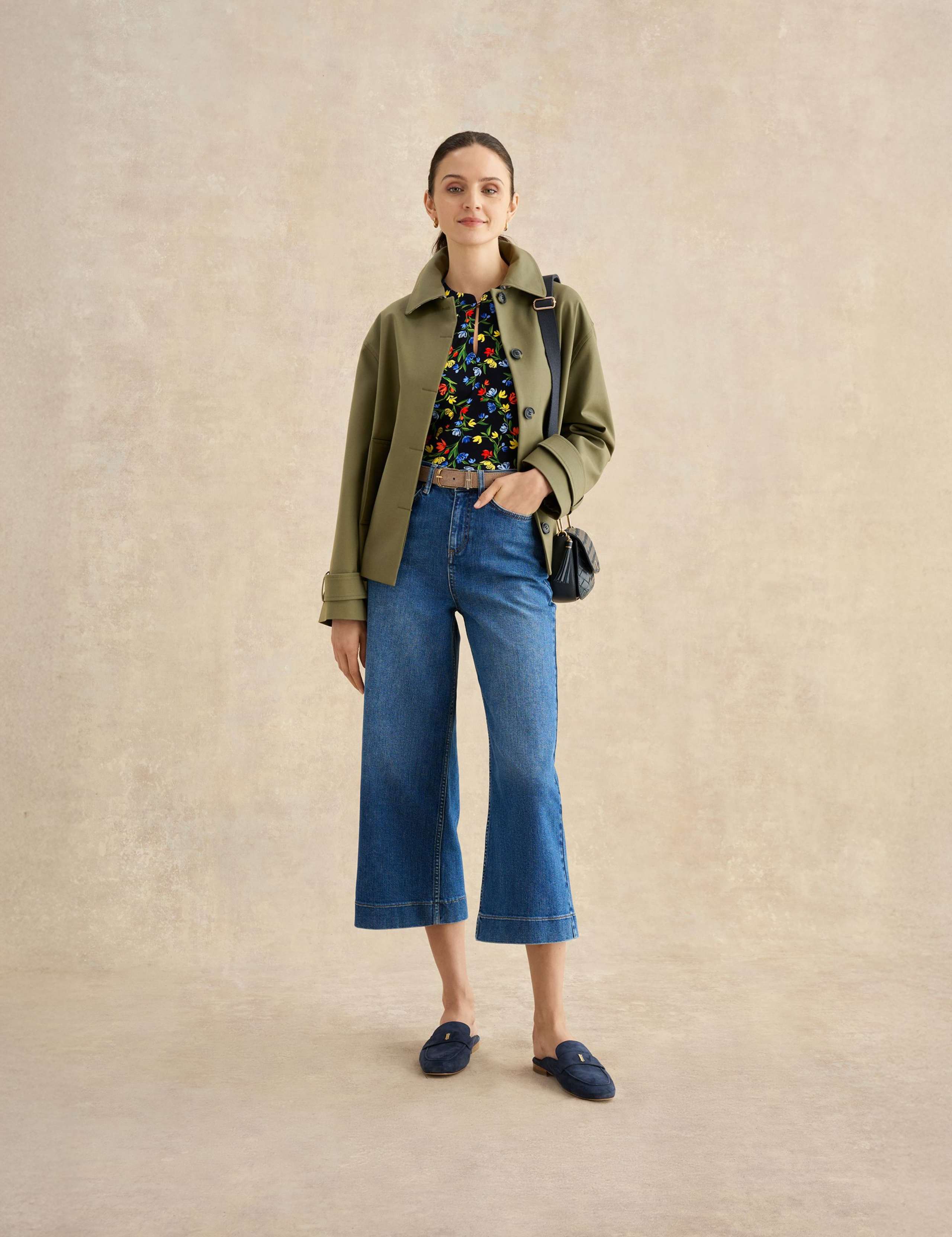 Floral Angel Sleeve Top 4 of 5