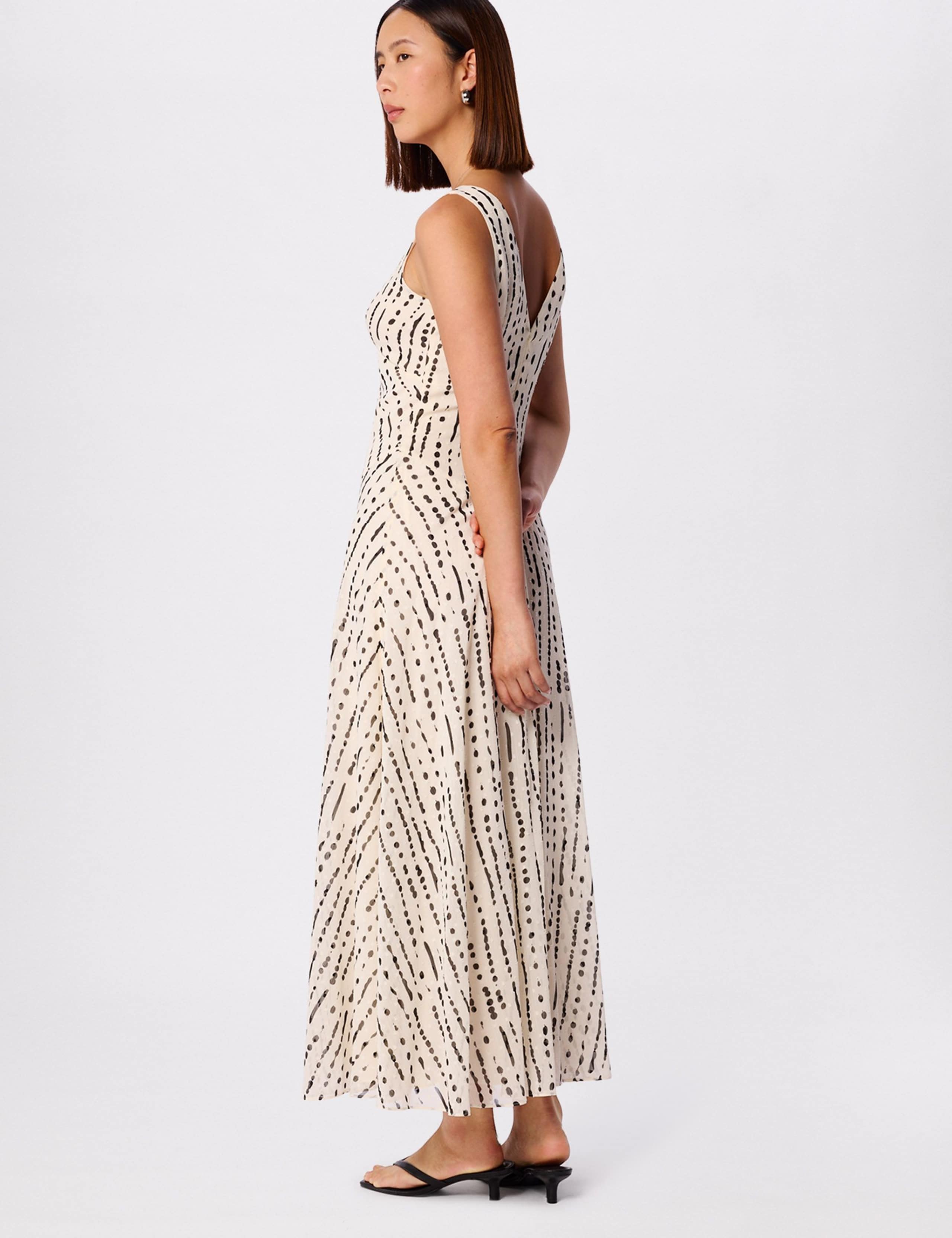 Printed V-Neck Maxi Skater Dress 5 of 5