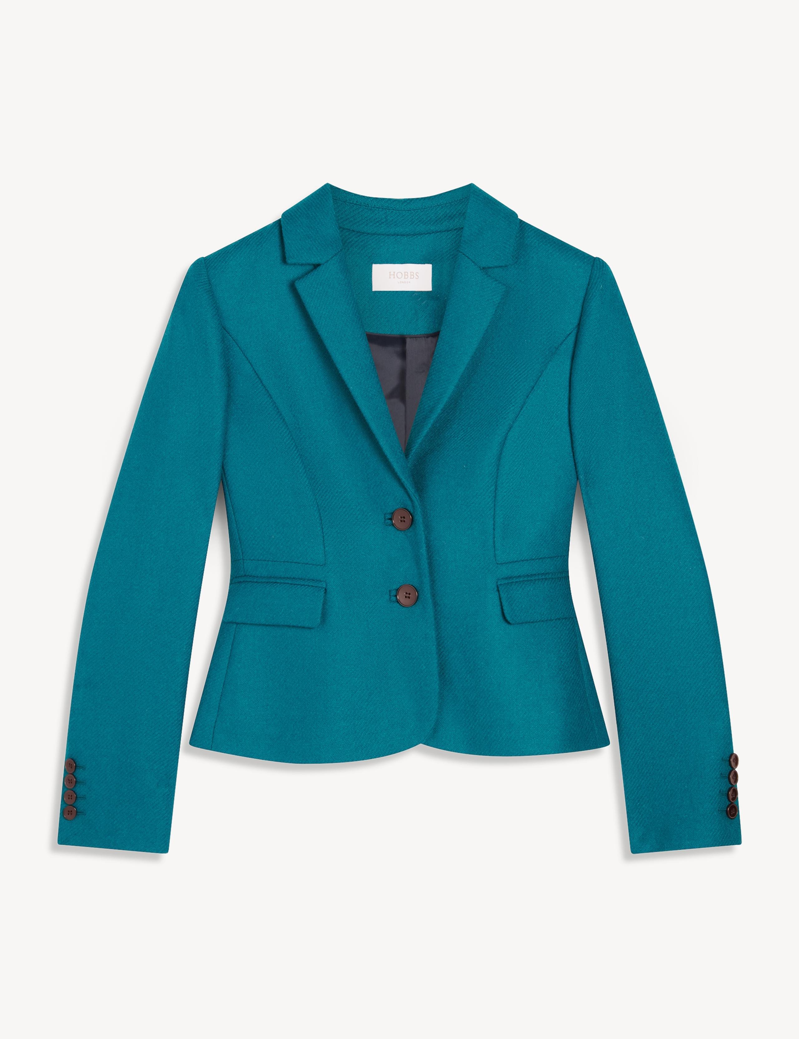 Pure Wool Single Breasted Blazer 2 of 7