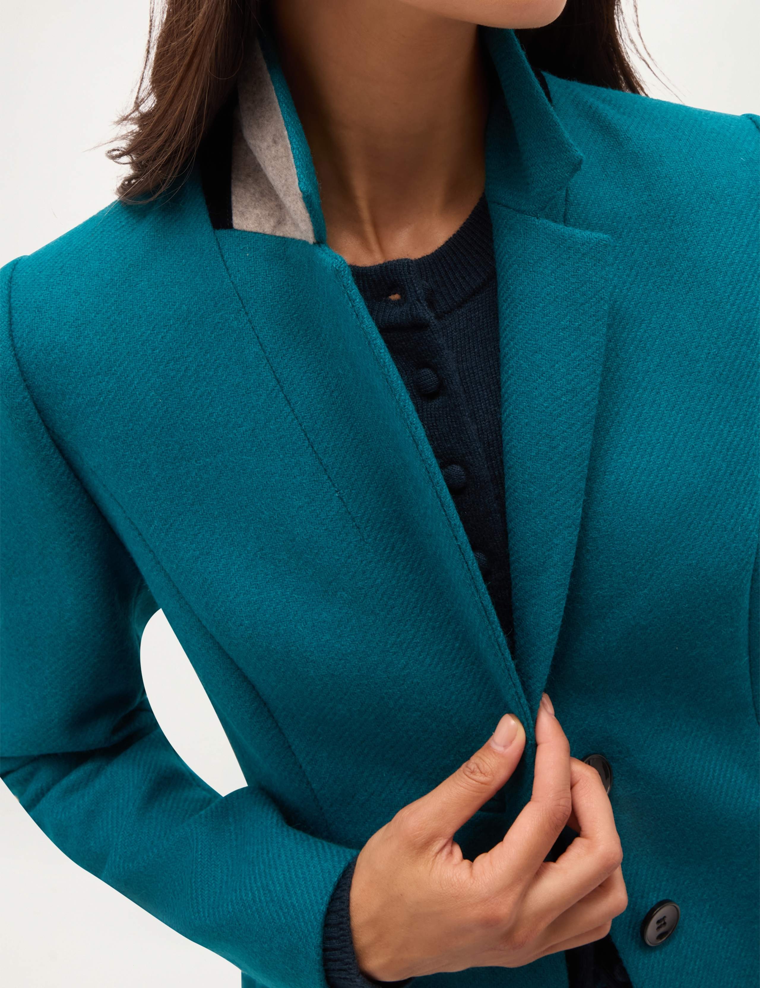 Pure Wool Single Breasted Blazer 3 of 7