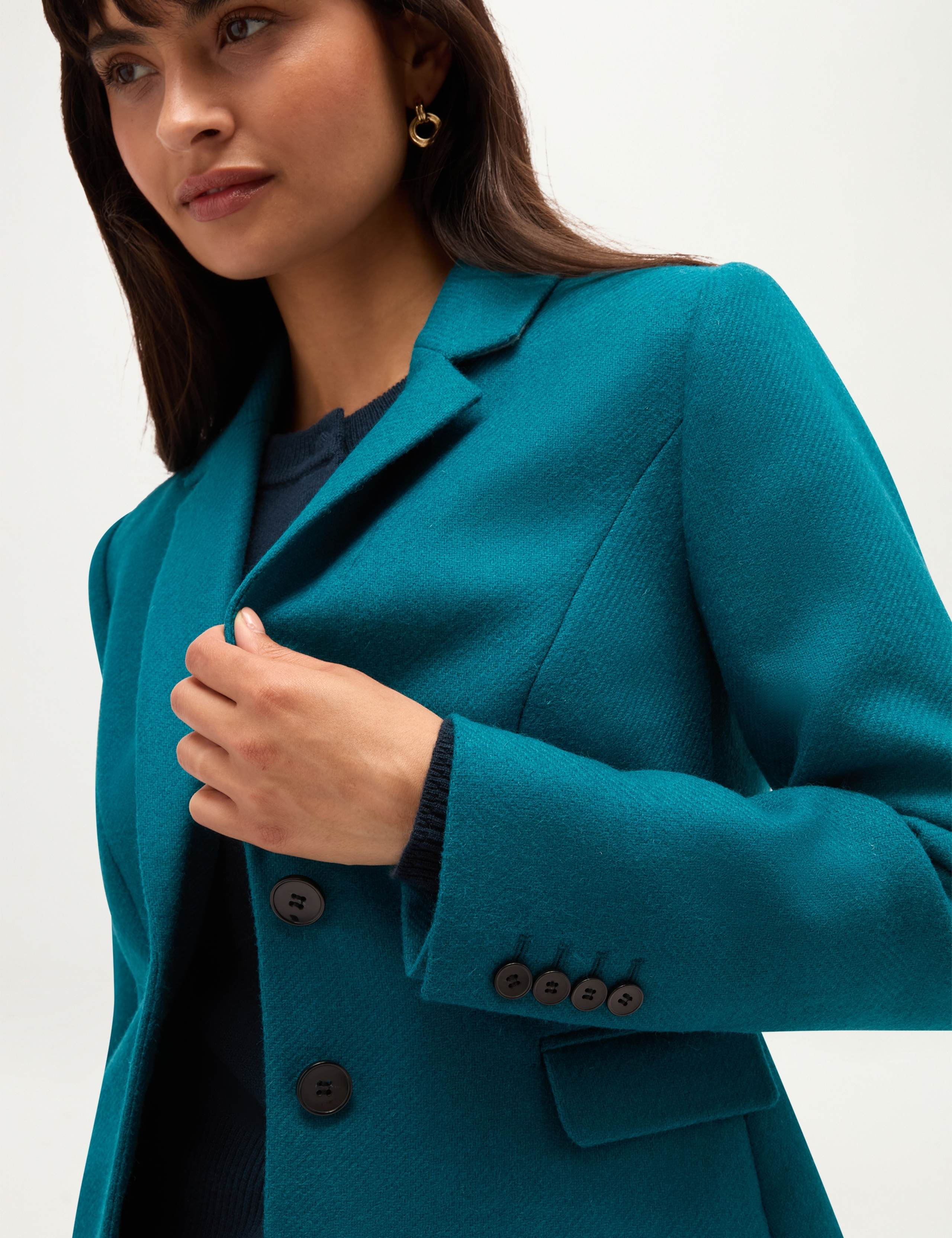 Pure Wool Single Breasted Blazer 4 of 7
