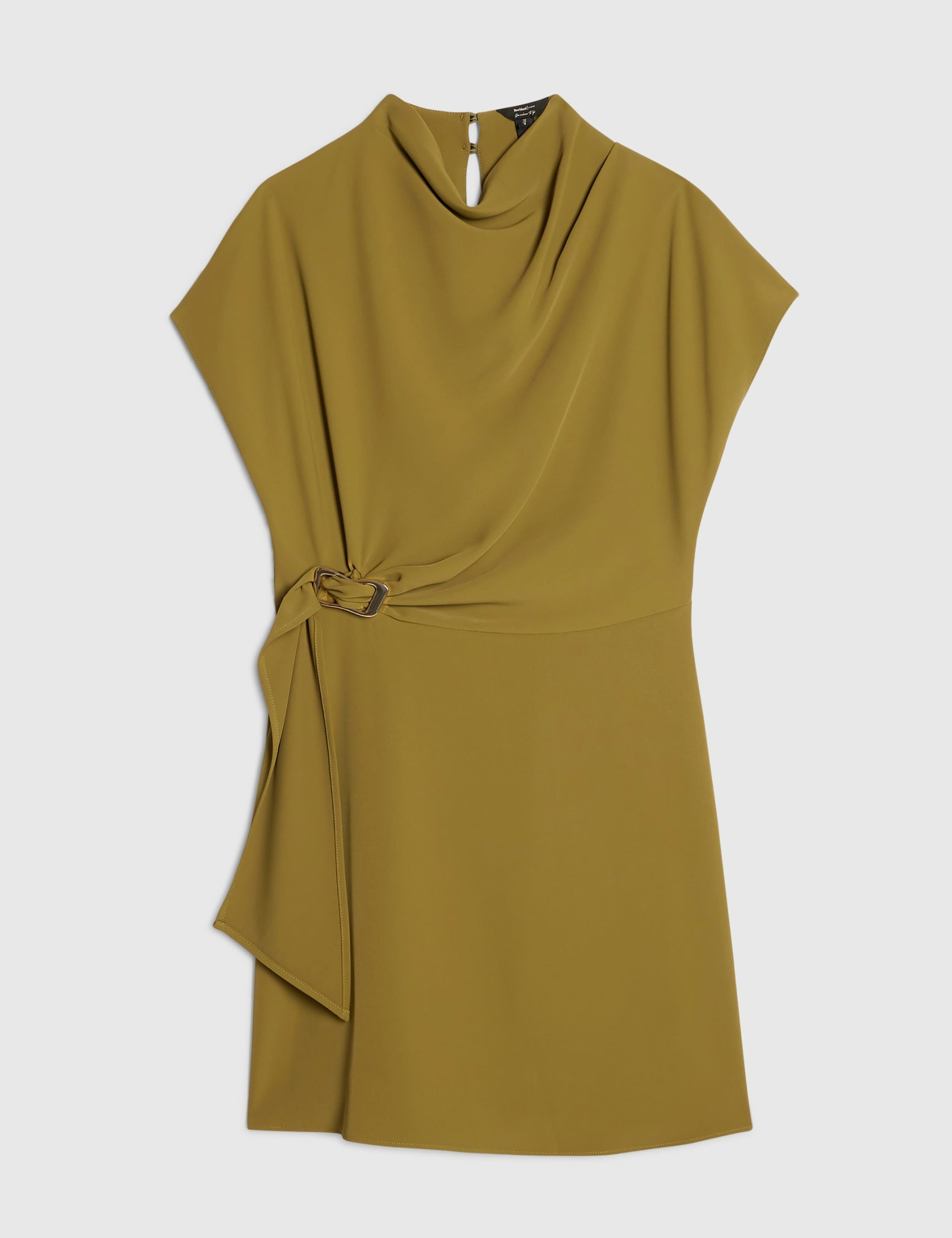 Crepe Mini Shift Dress 3 of 6