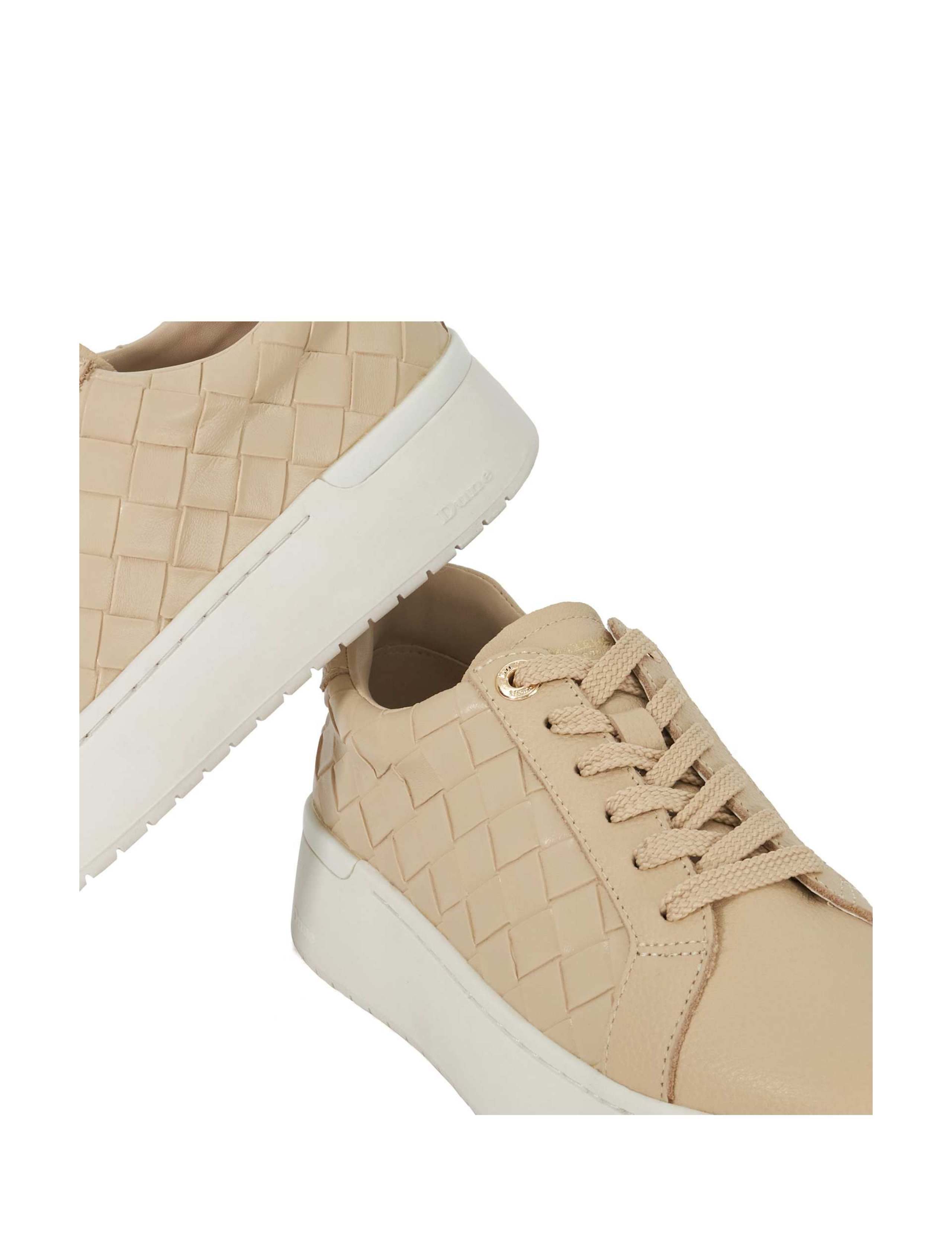 Leather Lace Up Trainers 6 of 6
