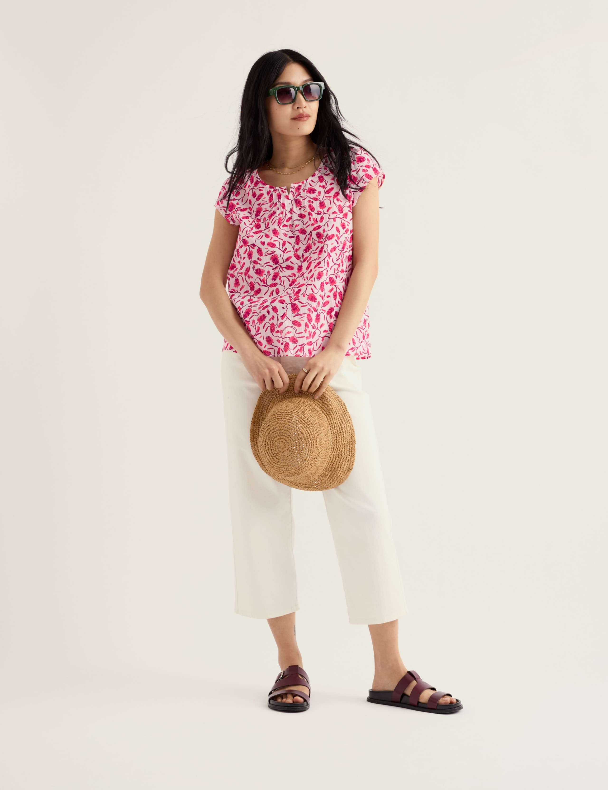 Pure Cotton Printed Top 3 of 5