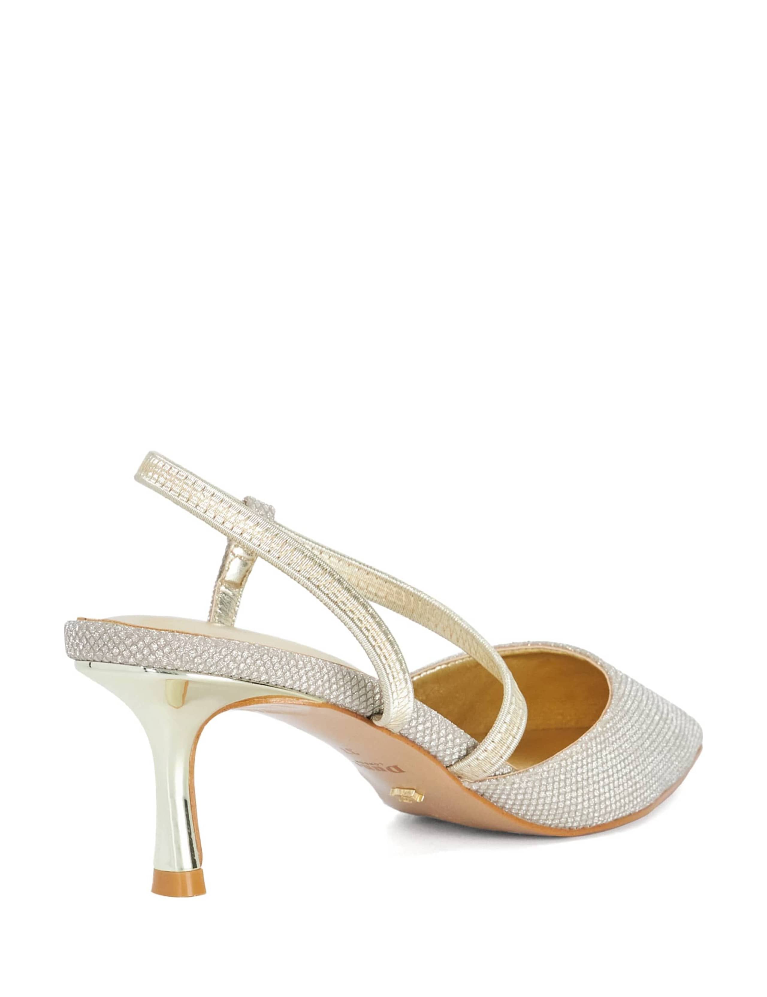 Glitter Stiletto Heel Court Shoes 4 of 5