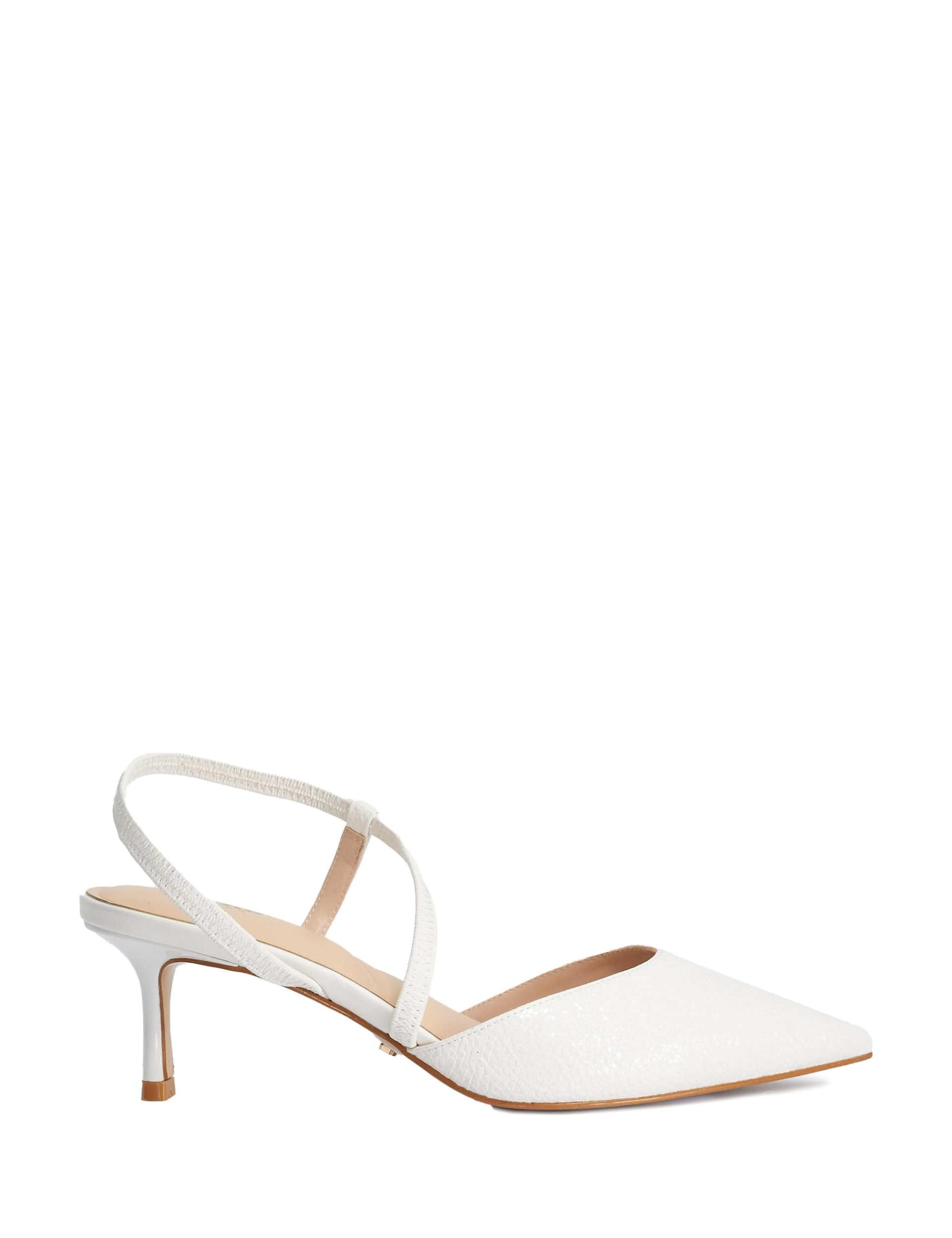 Glitter Stiletto Heel Court Shoes 1 of 6