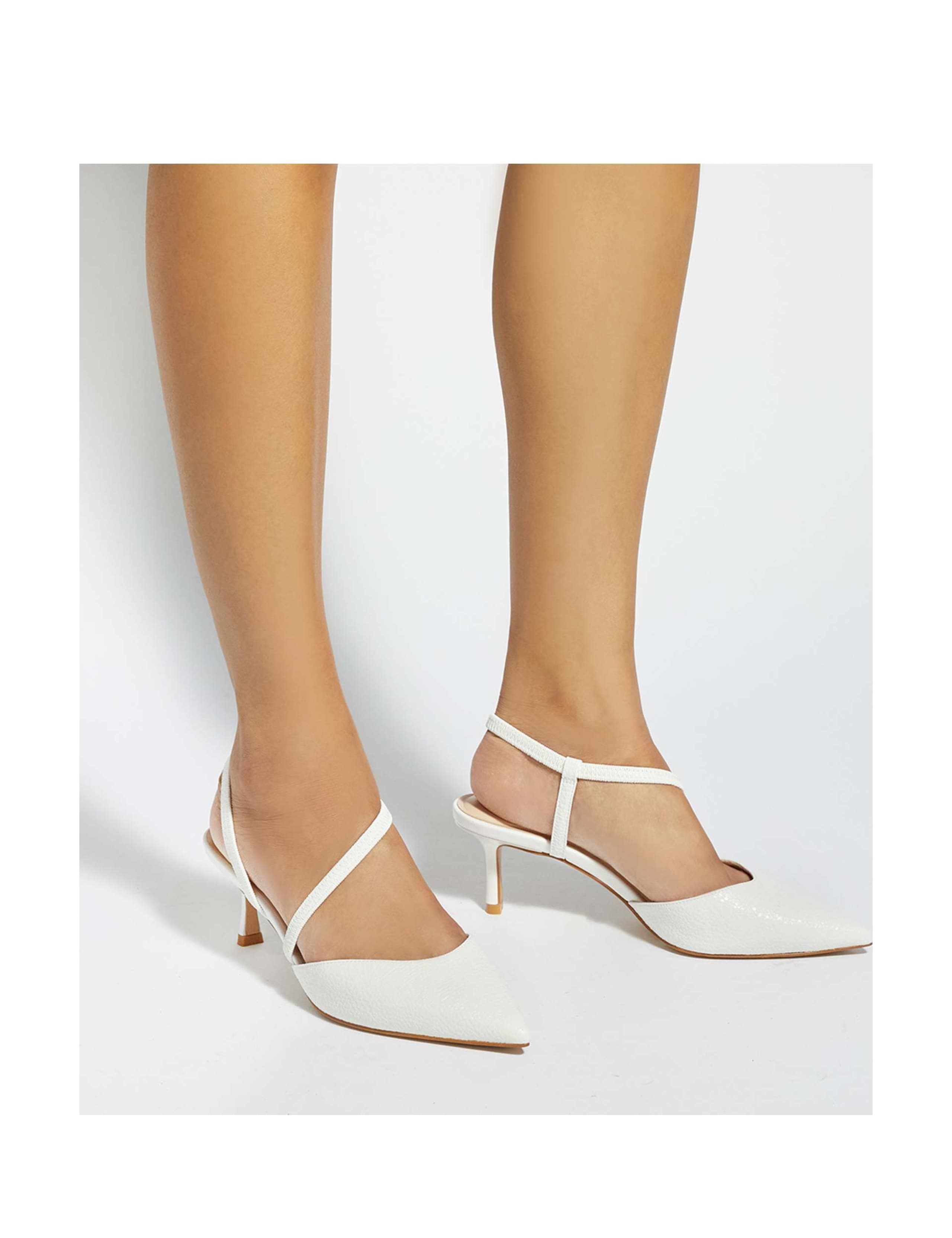 Glitter Stiletto Heel Court Shoes 6 of 6