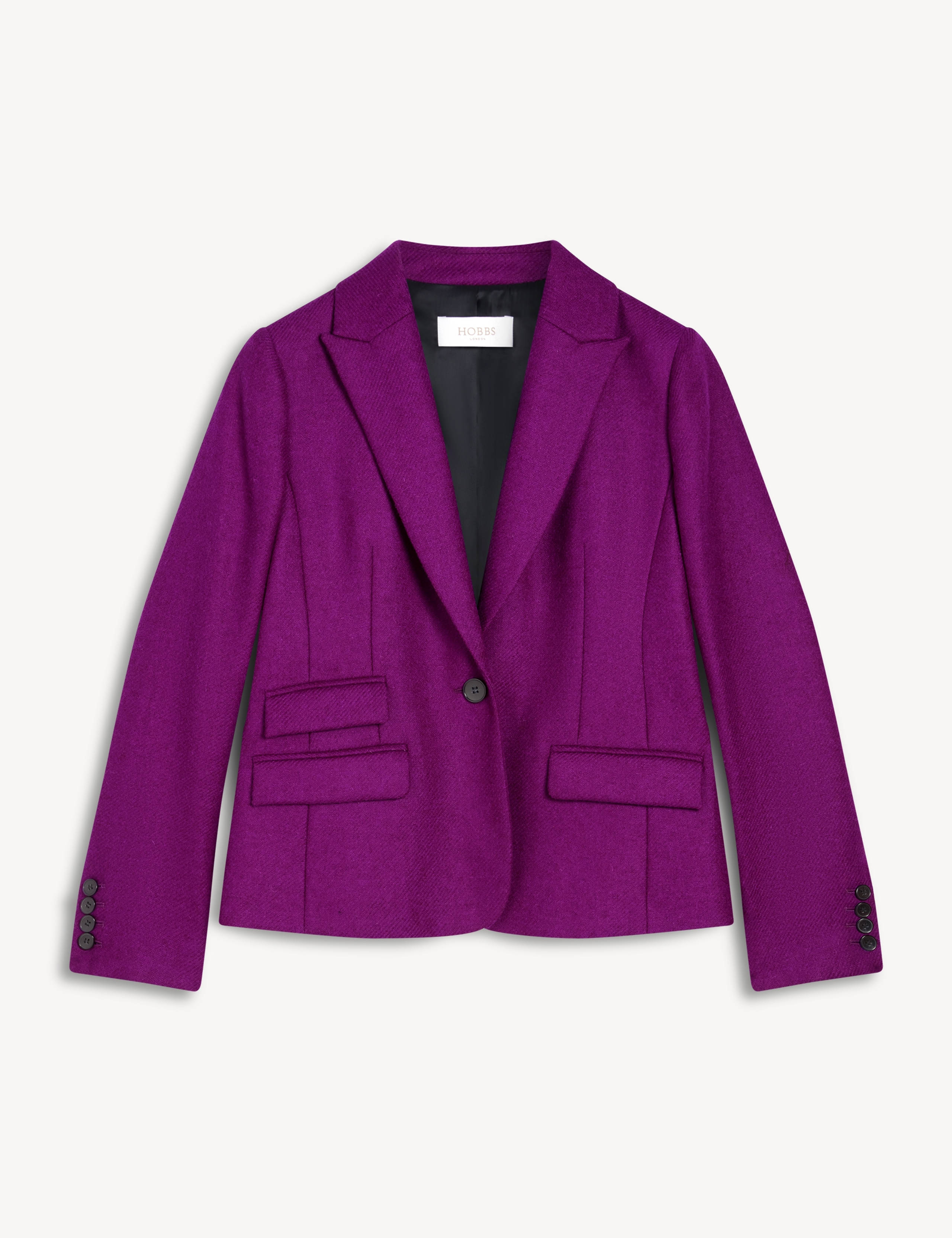 Pure Wool Single Breasted Blazer 2 of 6