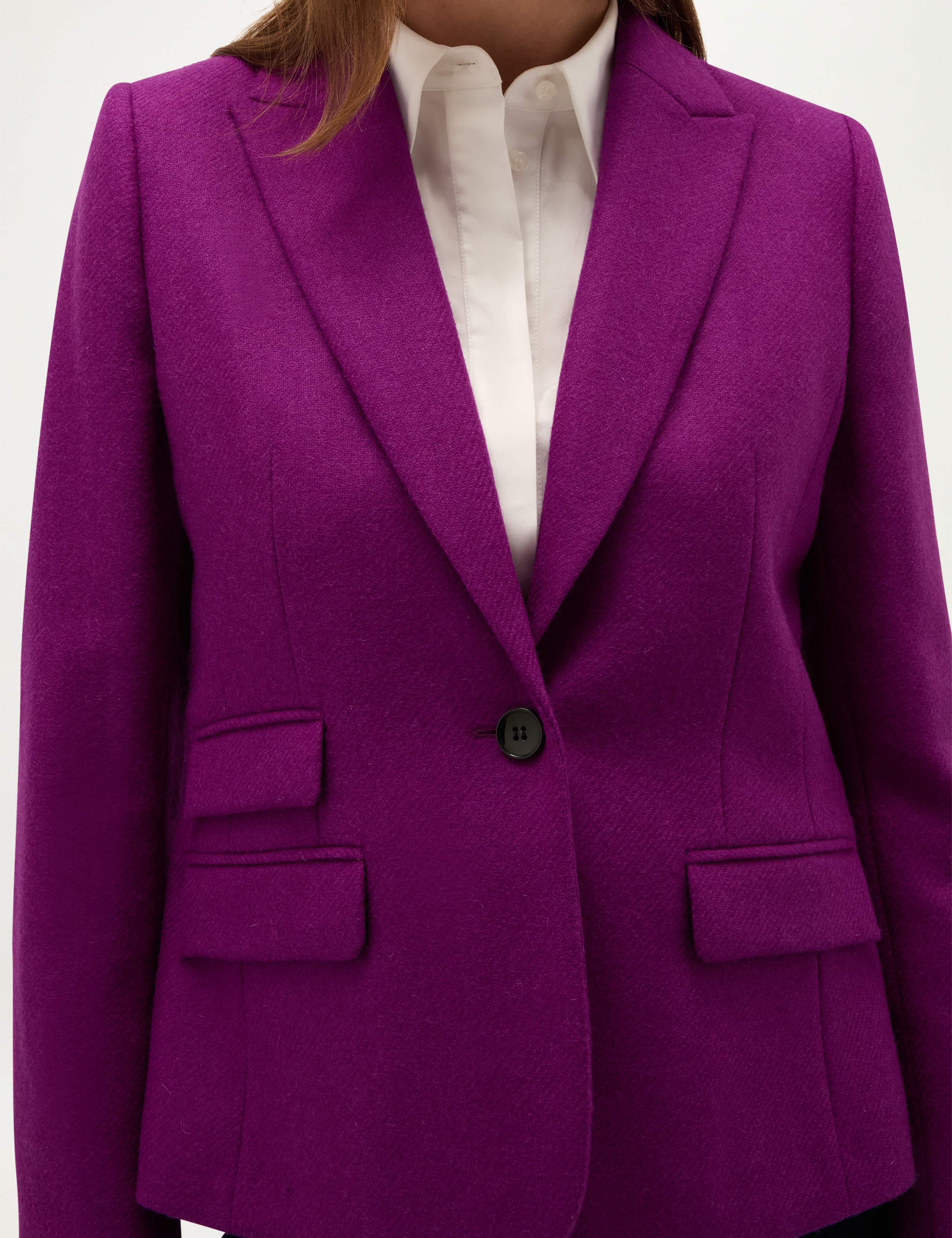 Pure Wool Single Breasted Blazer 4 of 6