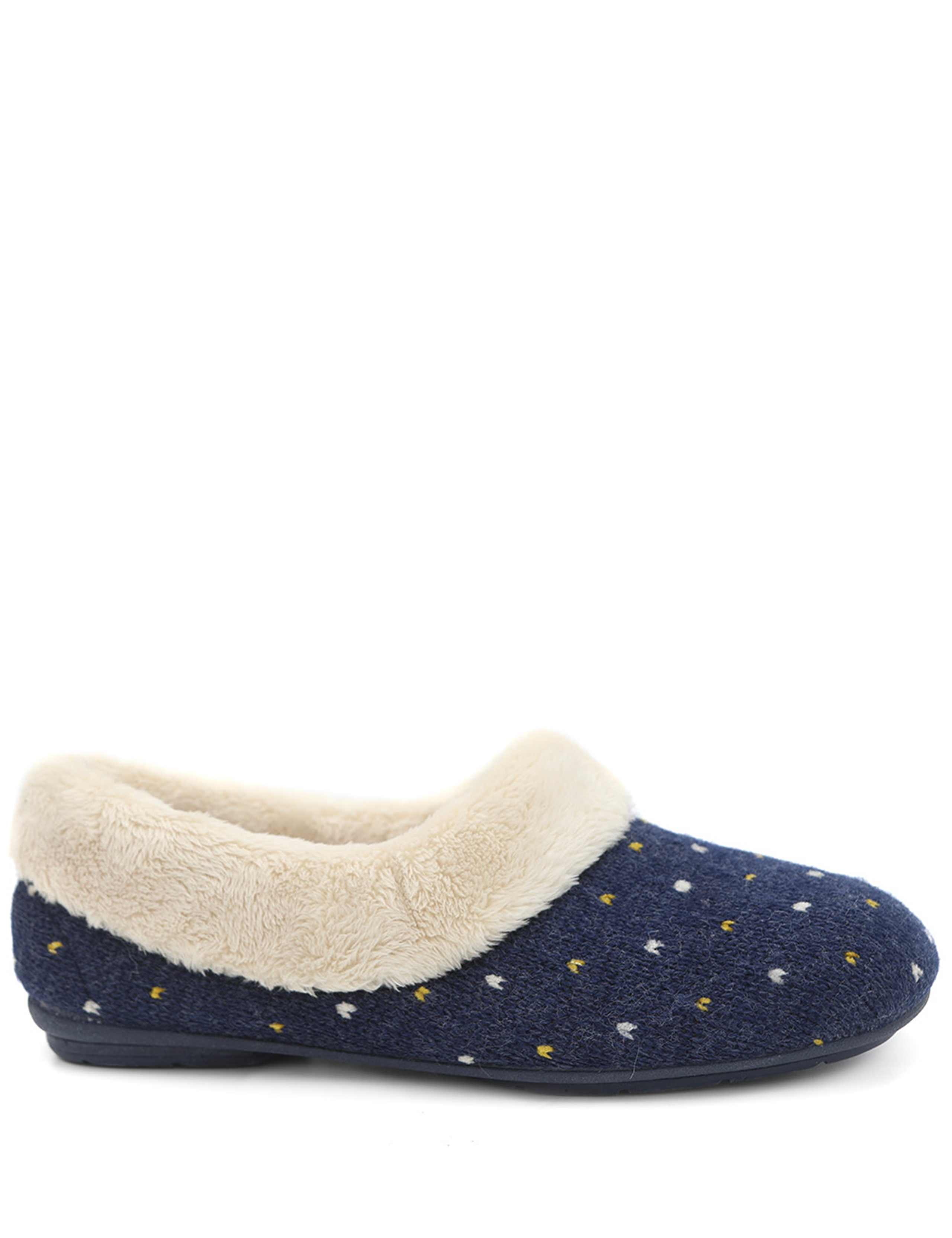 Floella Faux Fur Cuffed Full Slippers 3 of 6