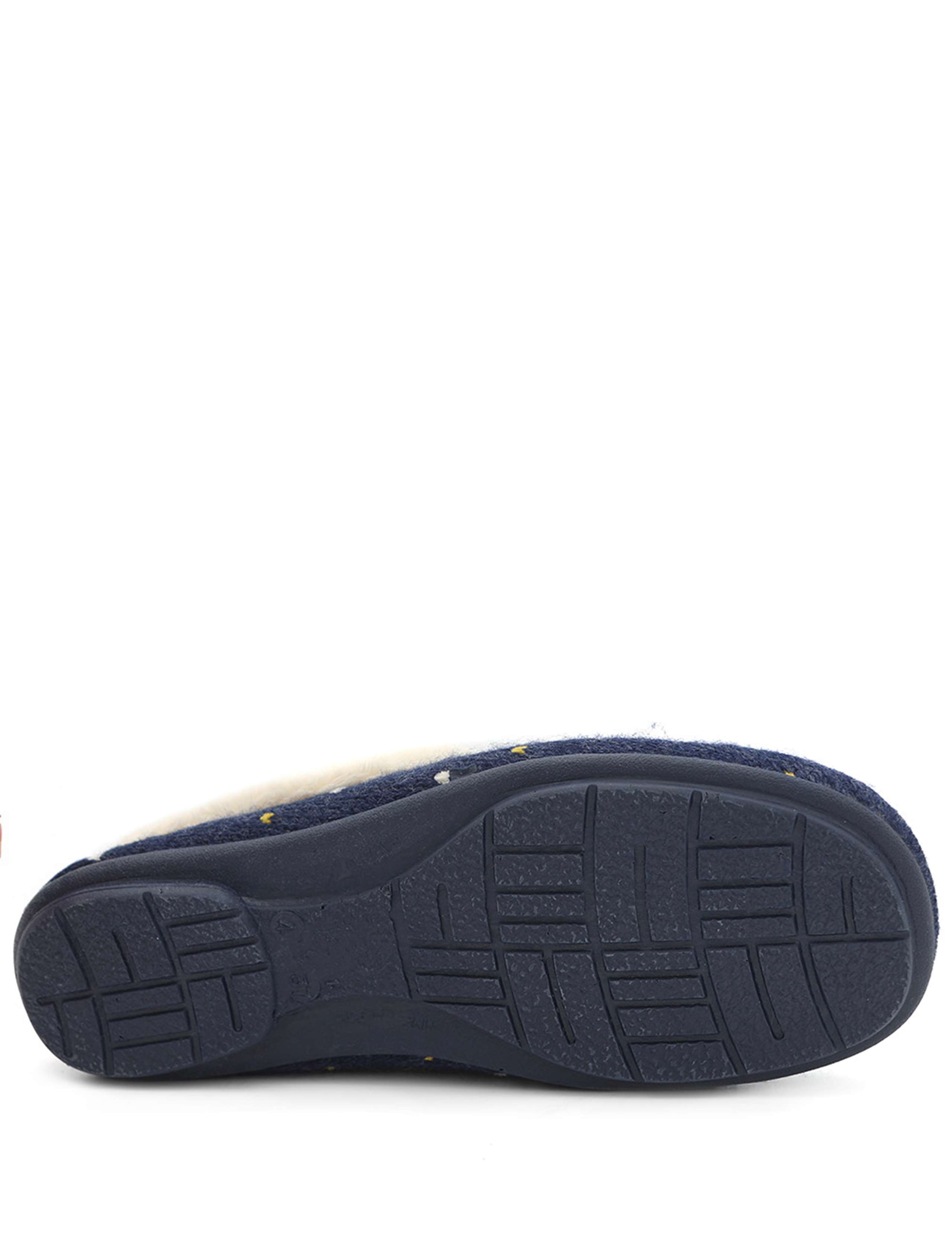 Floella Faux Fur Cuffed Full Slippers 5 of 6