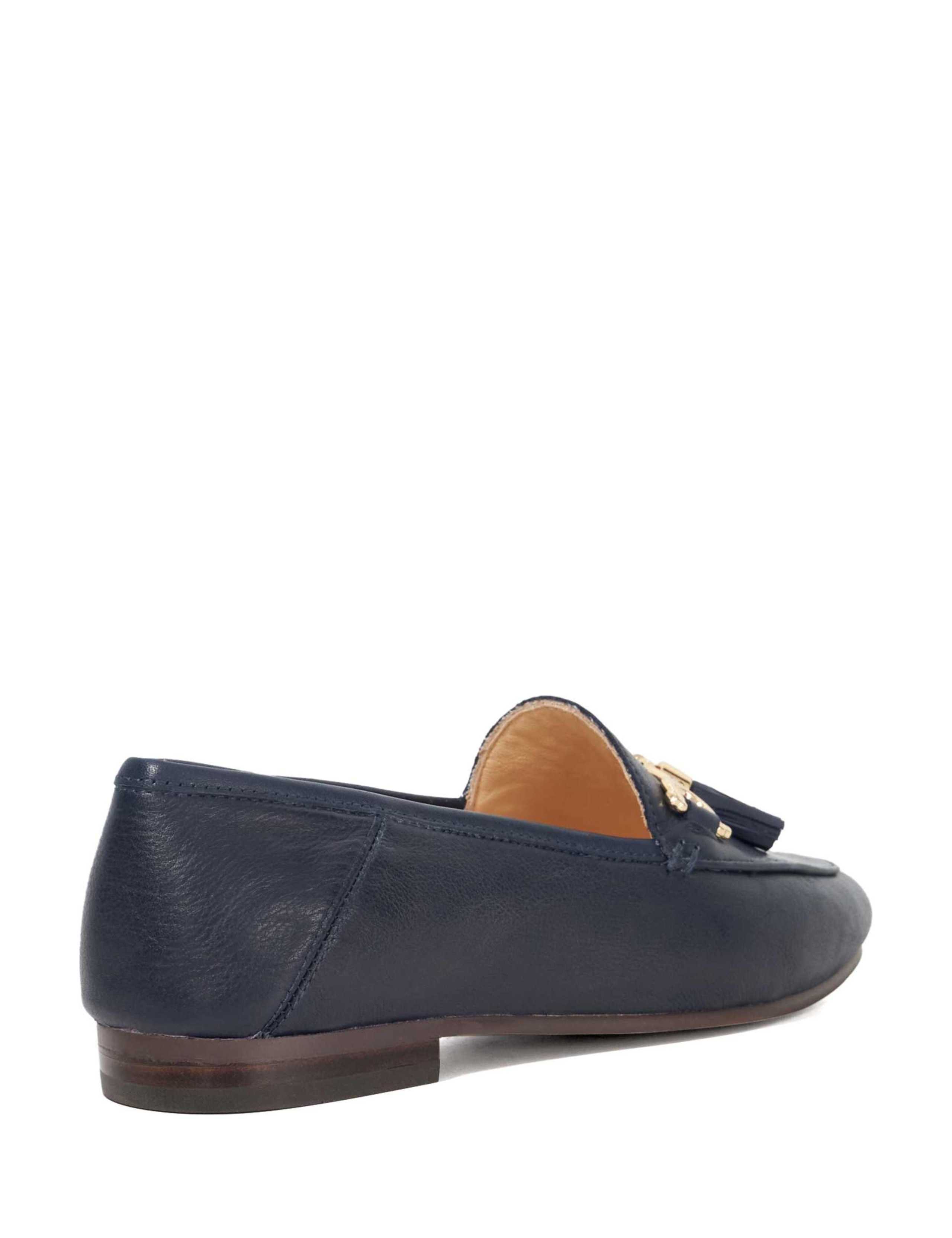 Wide Fit Leather Tassel Loafers 3 of 5