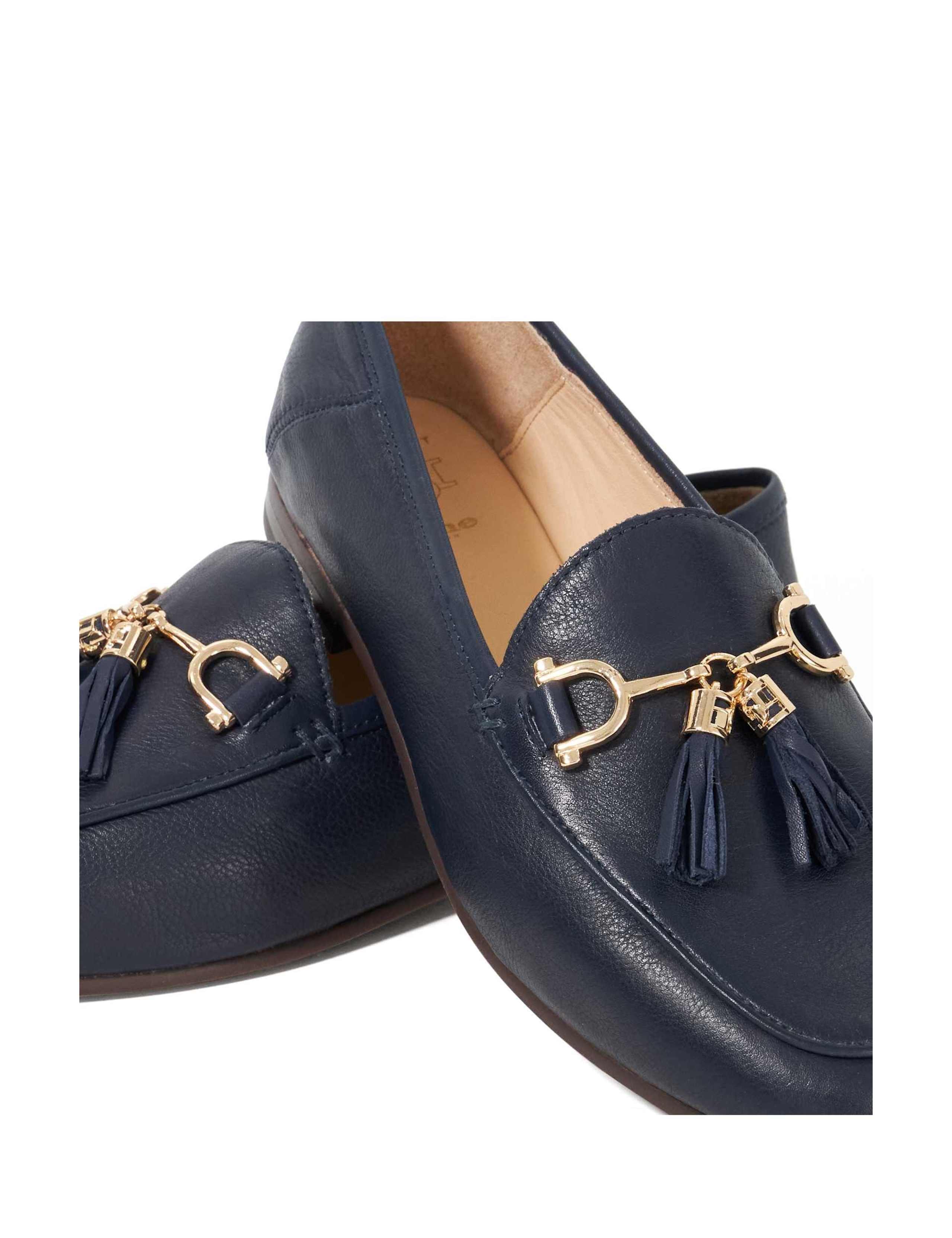 Wide Fit Leather Tassel Loafers 5 of 5