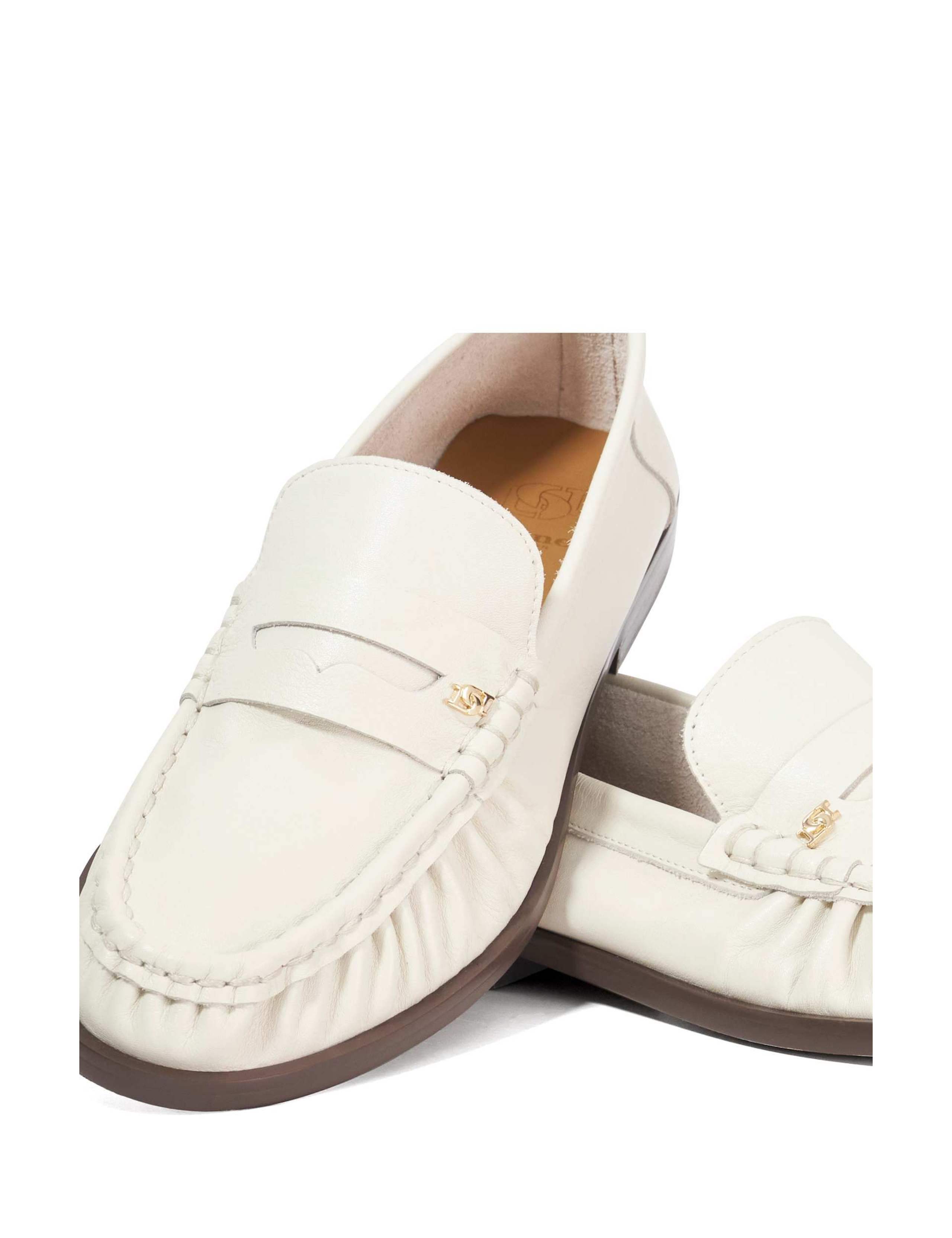 Leather Round Toe Loafers 5 of 5