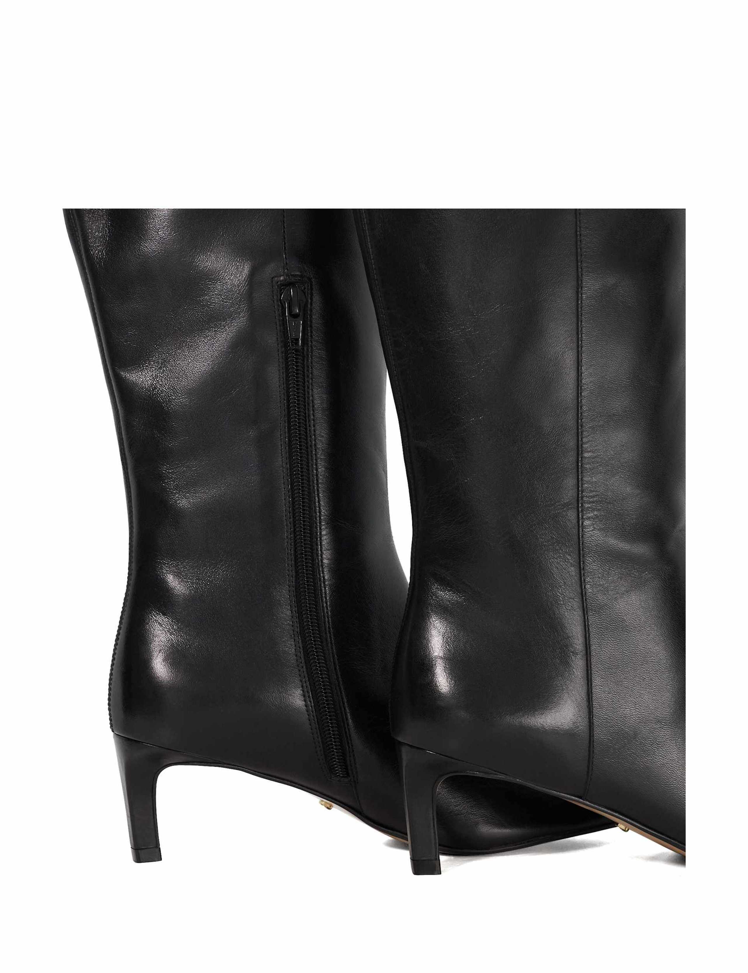 Kitten Heel Knee High Boots 5 of 5