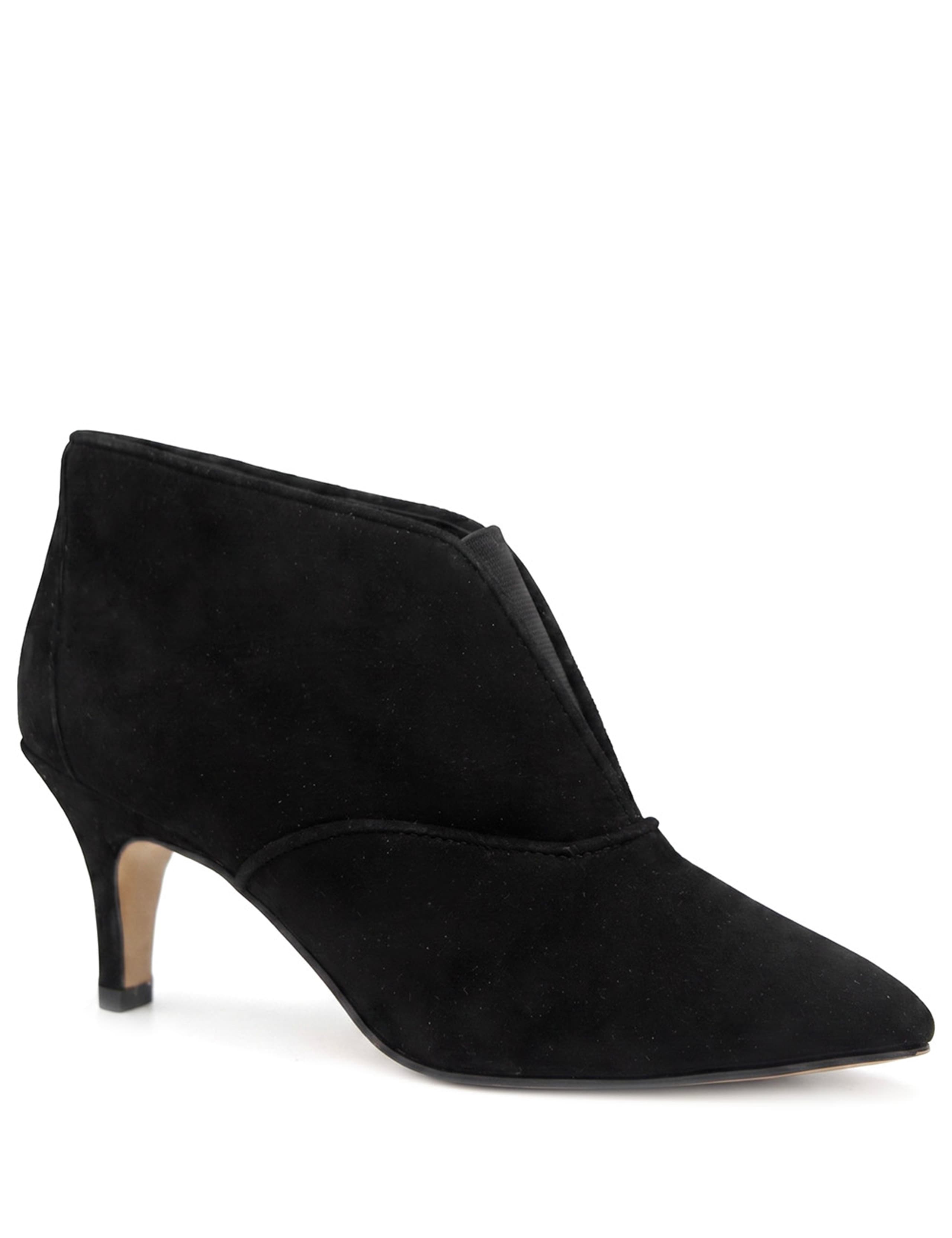 Leather Stiletto Heel Ankle Boots 2 of 5