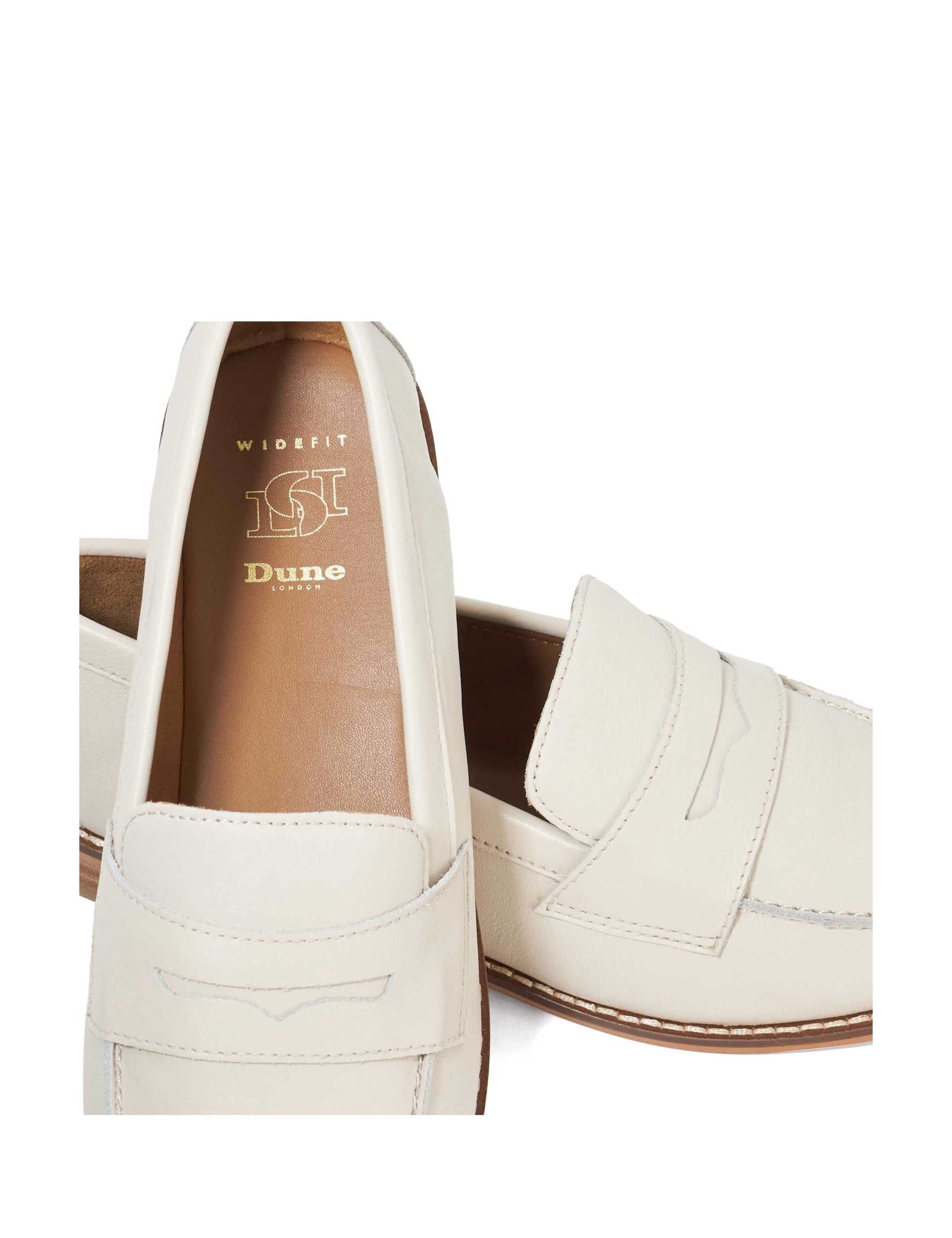 Wide Fit Leather Loafers 6 of 6