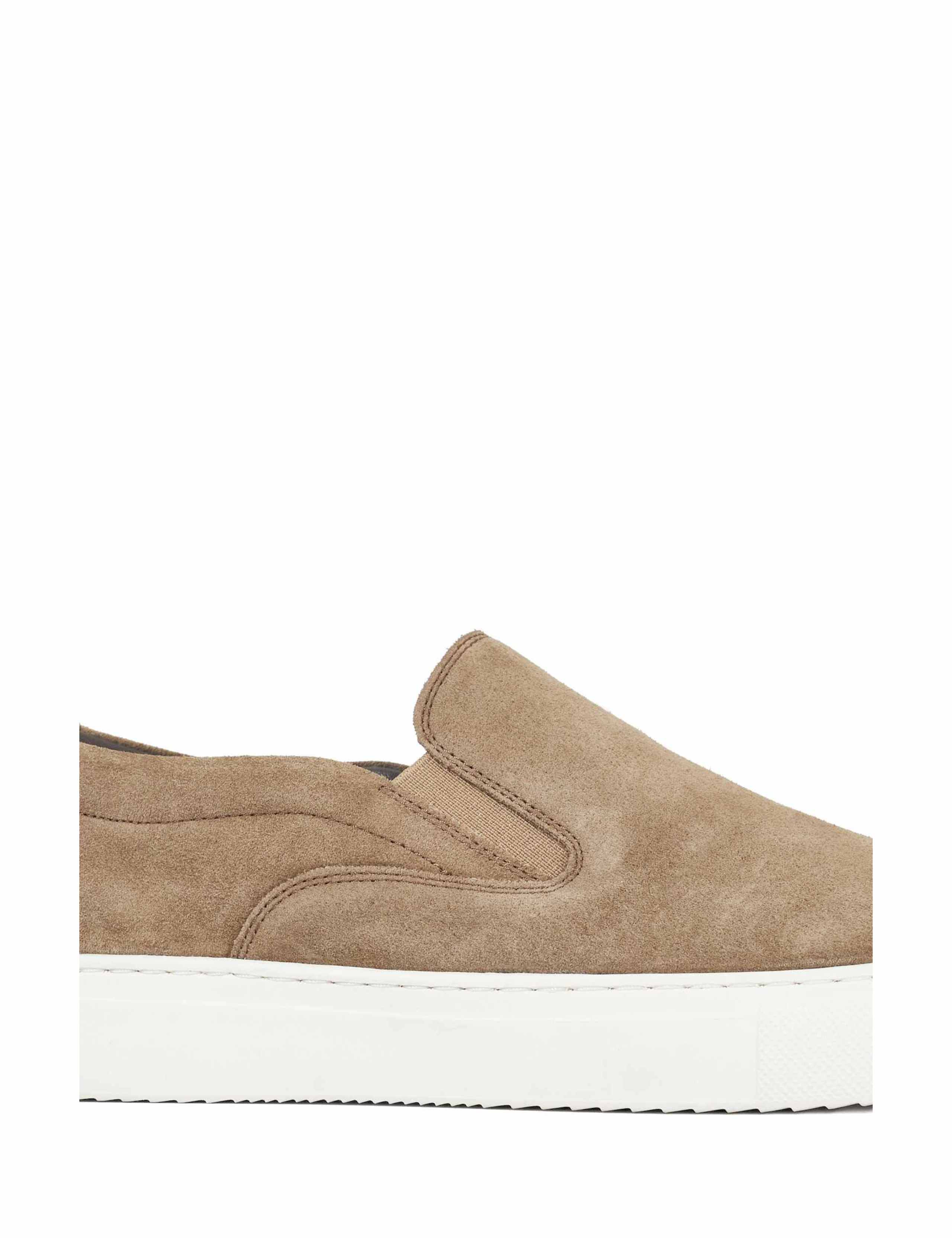 Lightweight Suede Slip-On Trainers 5 of 5