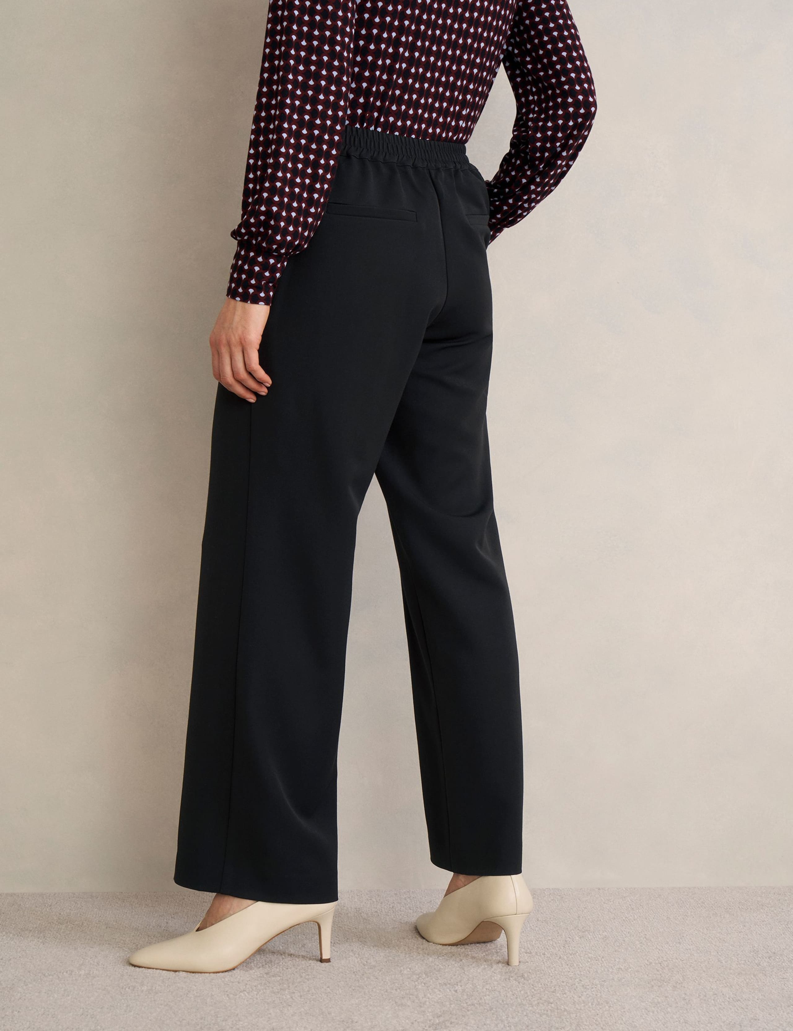 Elasticated Waist Wide Leg Trousers 4 of 7