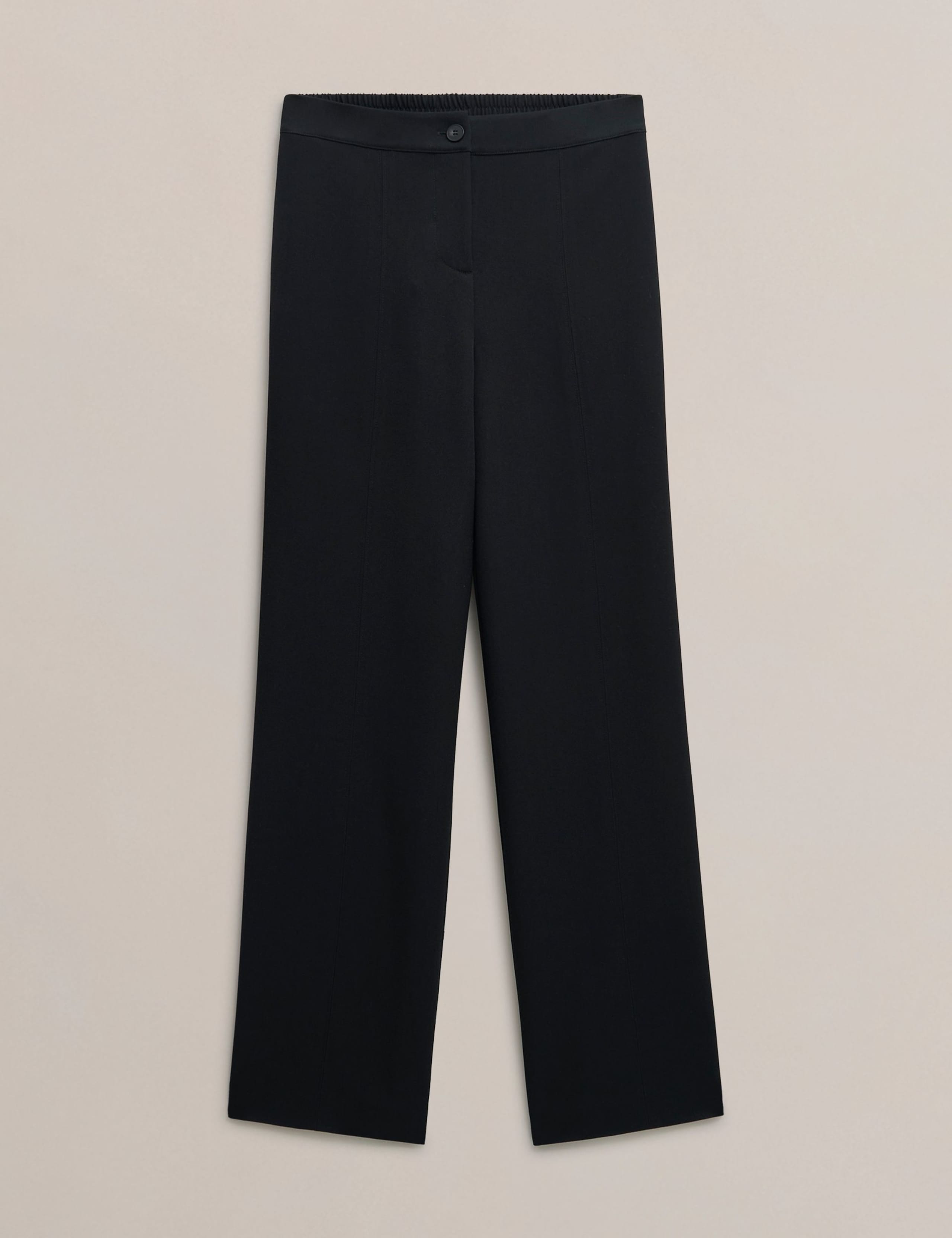 Elasticated Waist Wide Leg Trousers 2 of 7