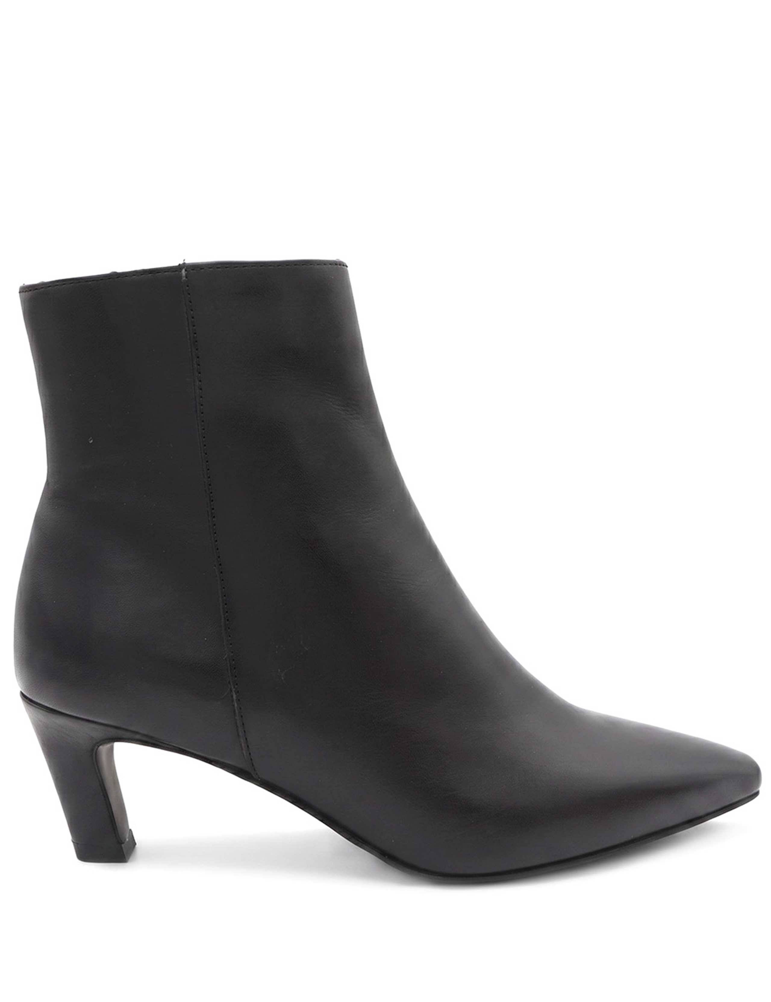 Leather Stiletto Heel Ankle Boots 1 of 5