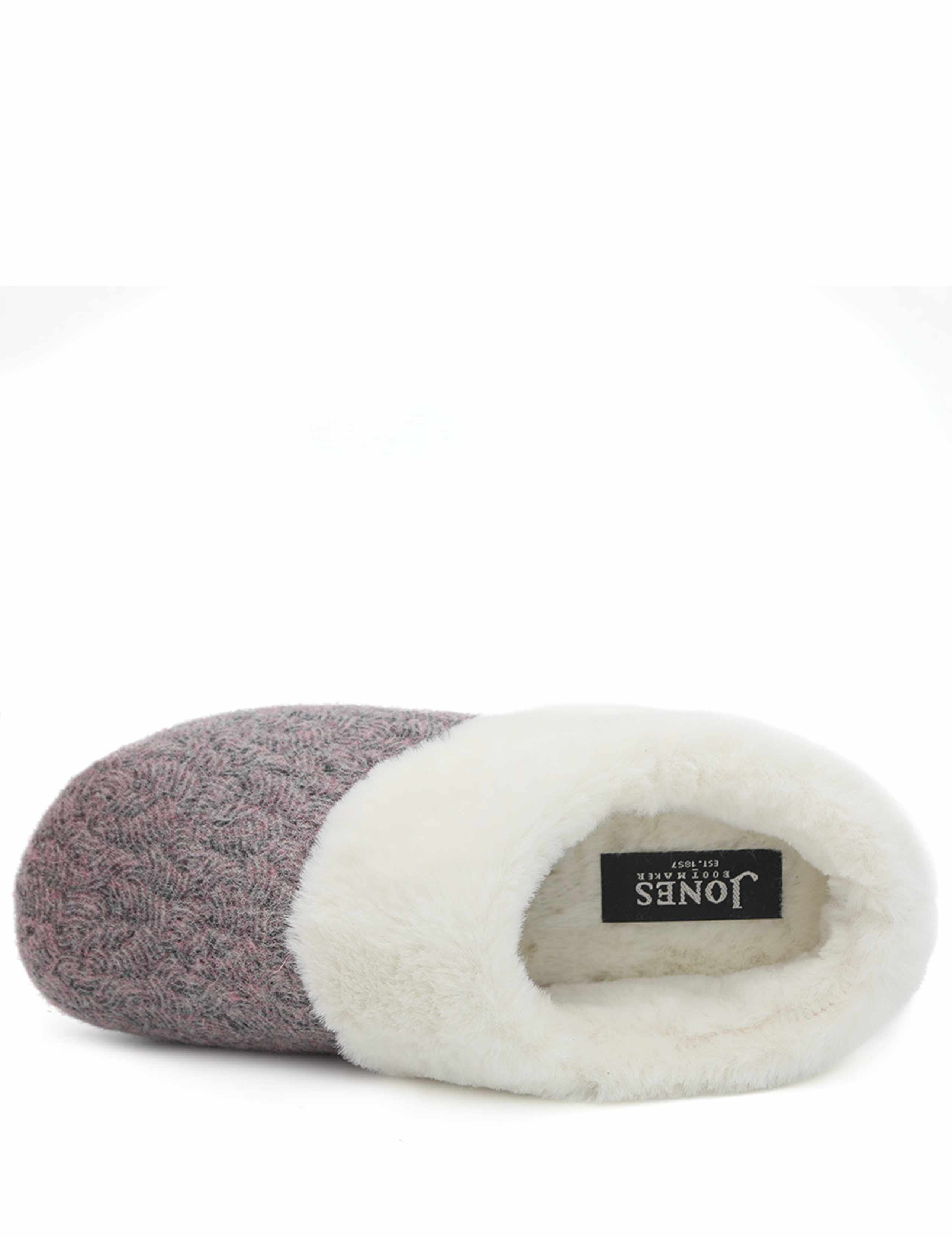 Feria Faux Fur Cuffed Full Slippers 2 of 6