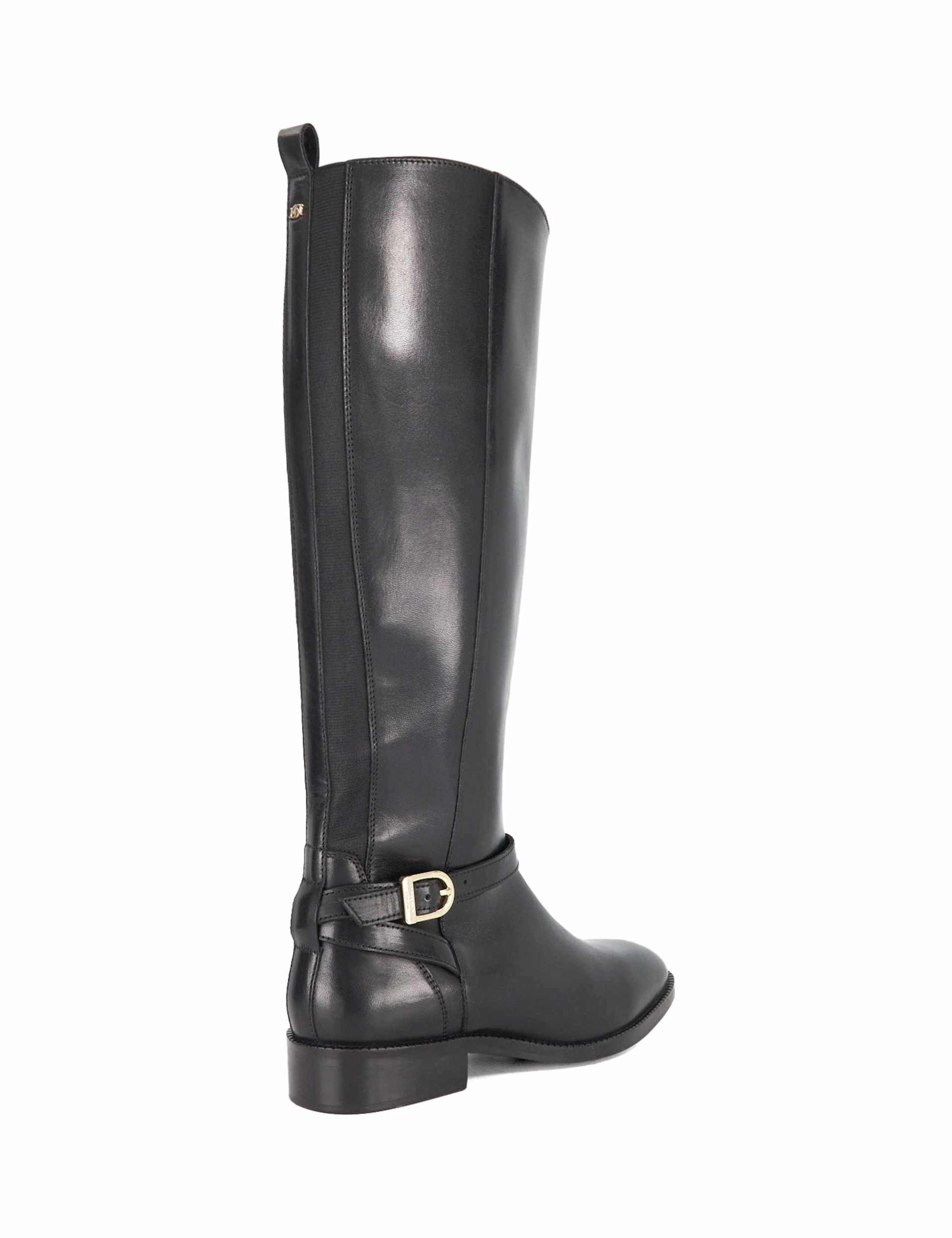 Leather Buckle Knee High Riding Boots 4 of 5