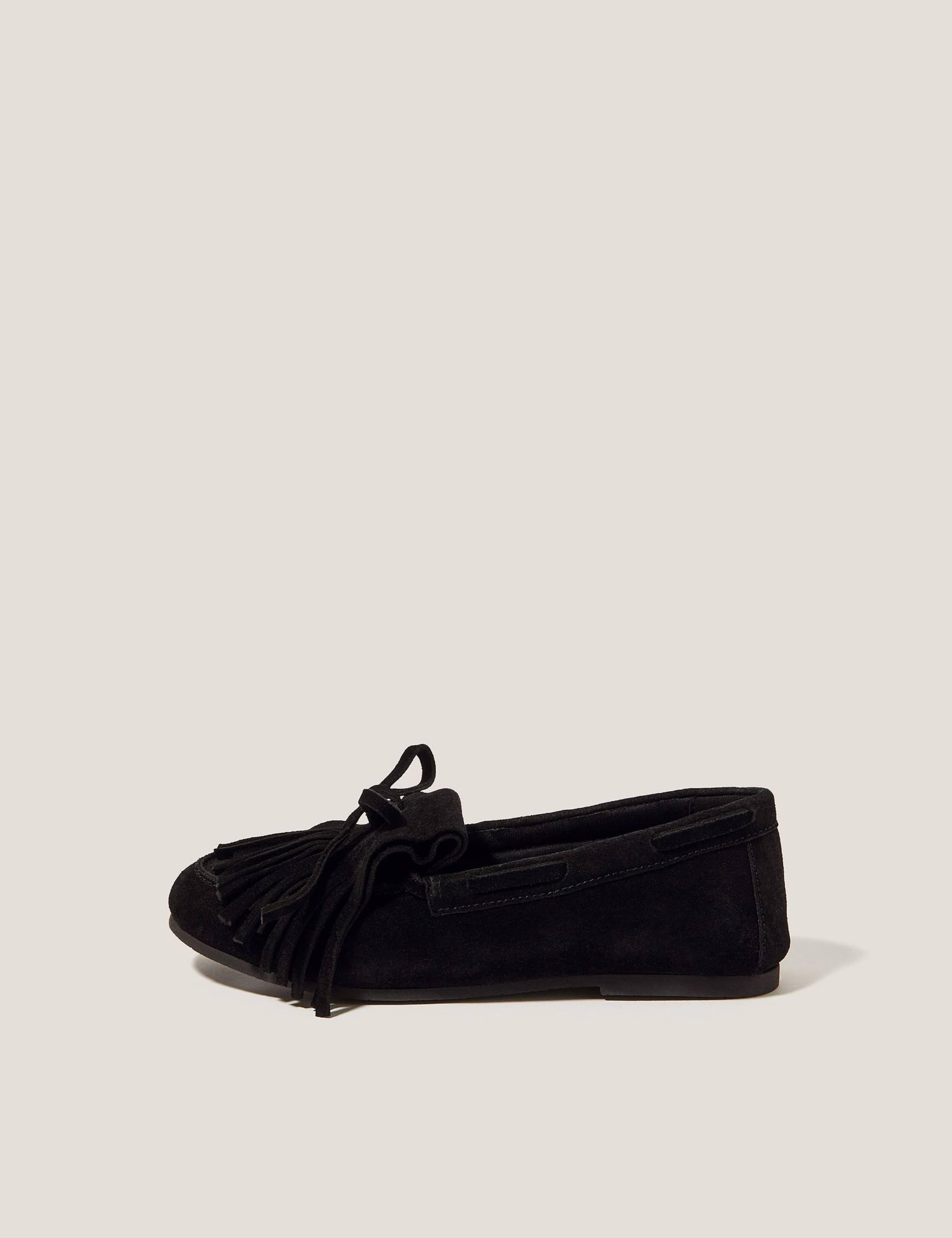 Suede Moccasins 1 of 3