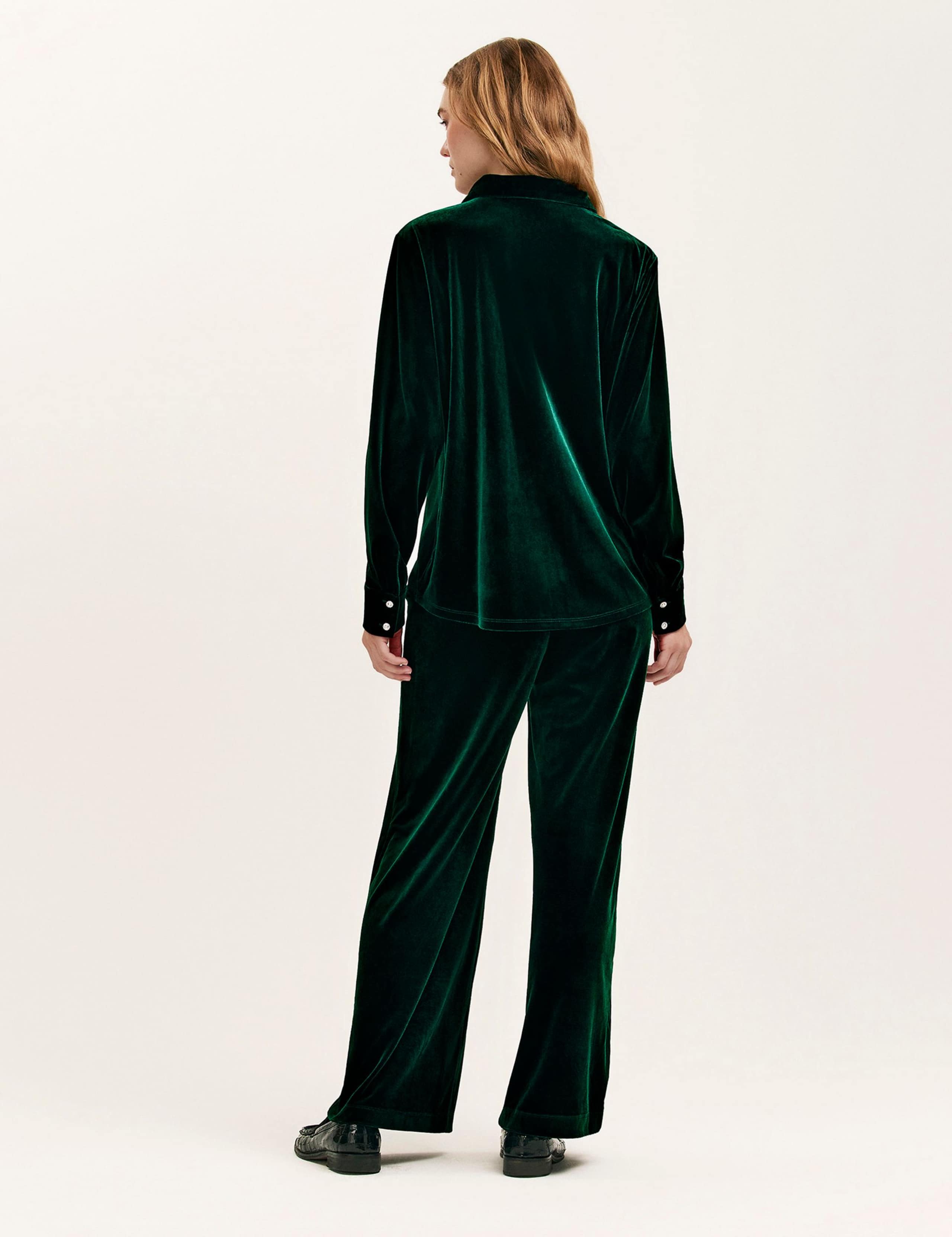 Velvet Collared Shirt 3 of 3