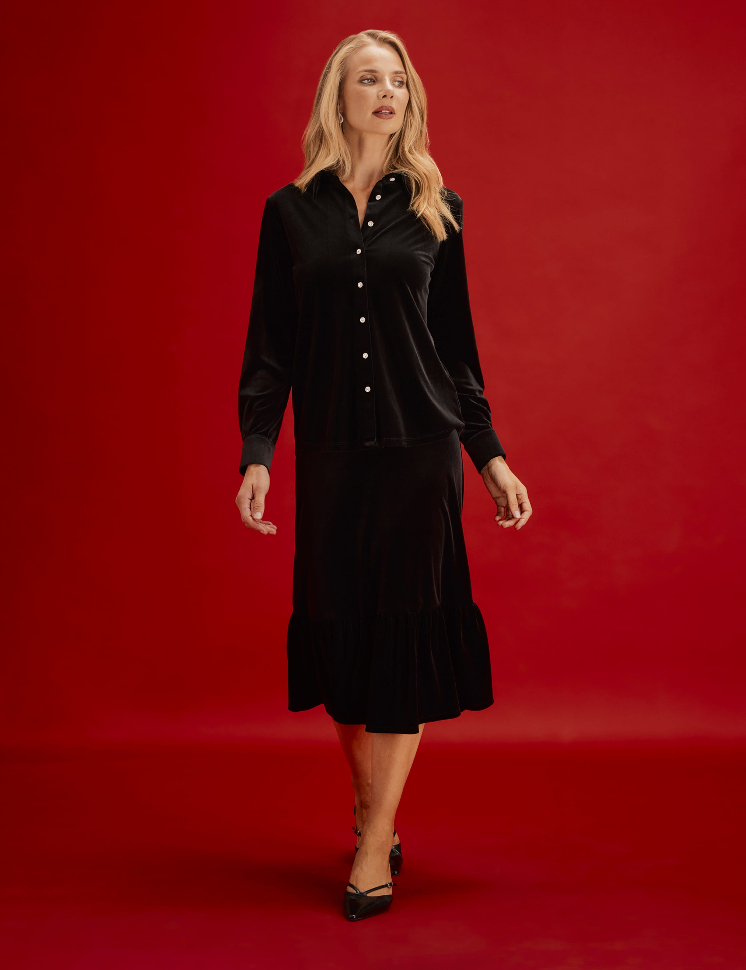 Velvet Collared Shirt 6 of 8