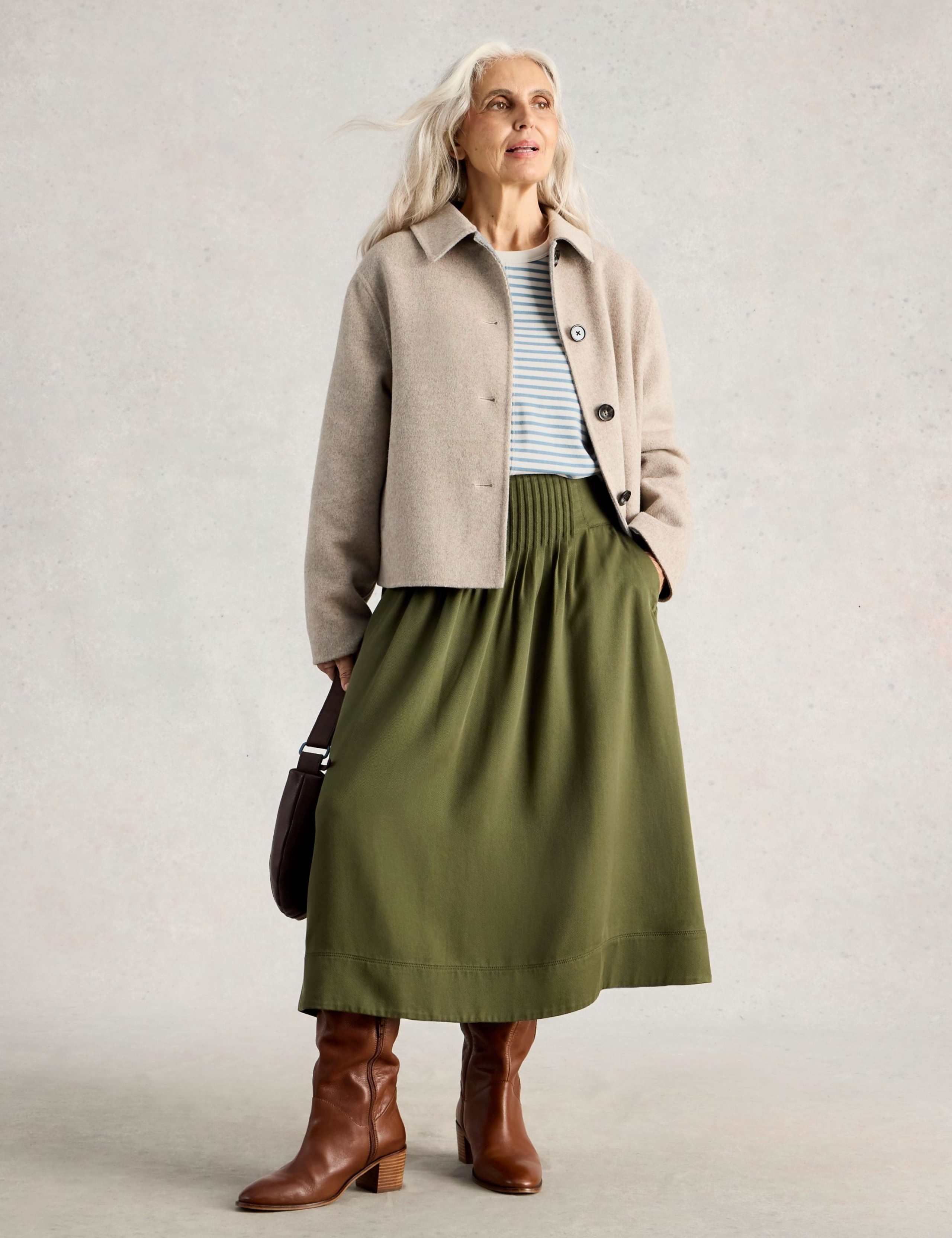 Pure Cotton Striped Crew Neck Top 3 of 6