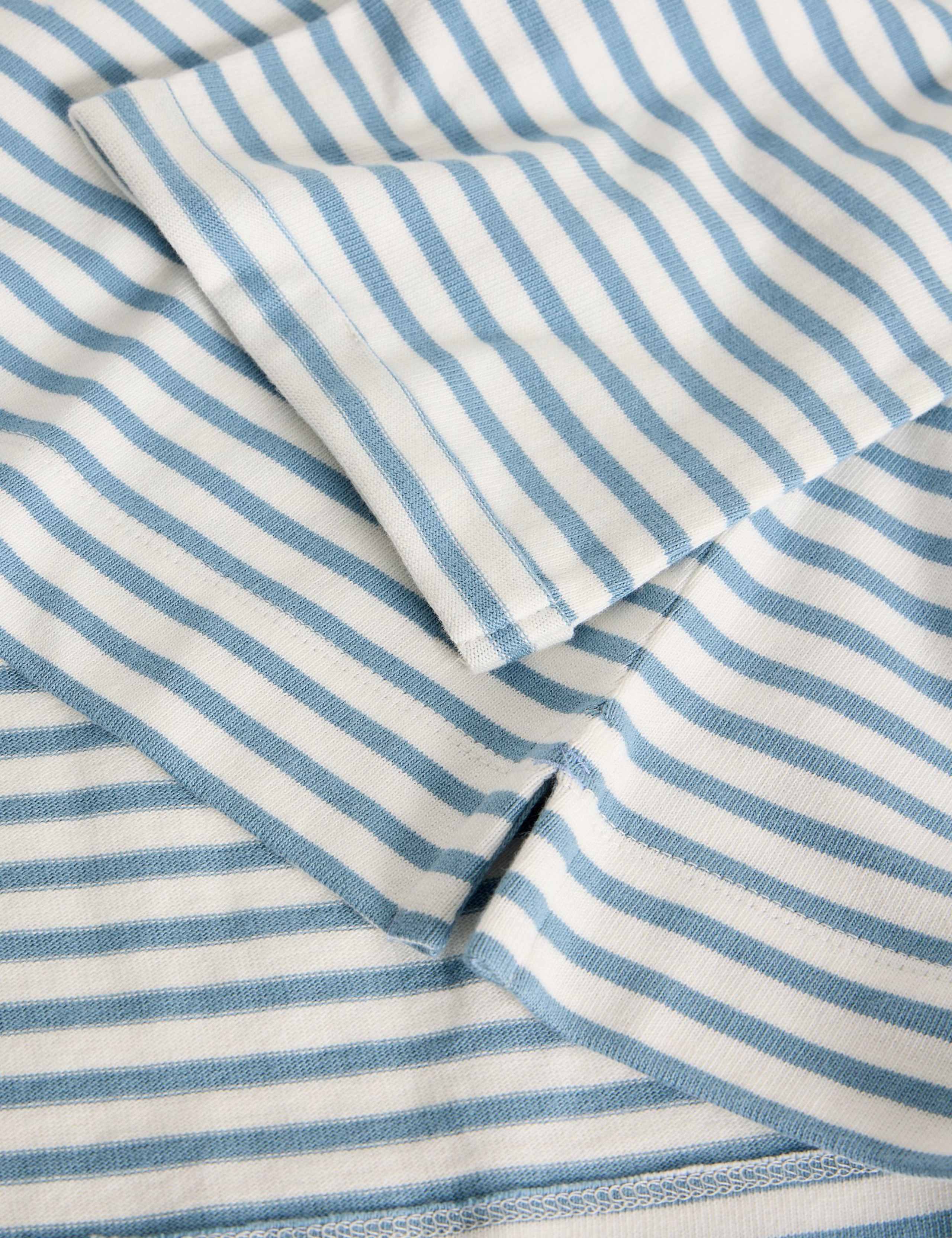 Pure Cotton Striped Crew Neck Top 6 of 6