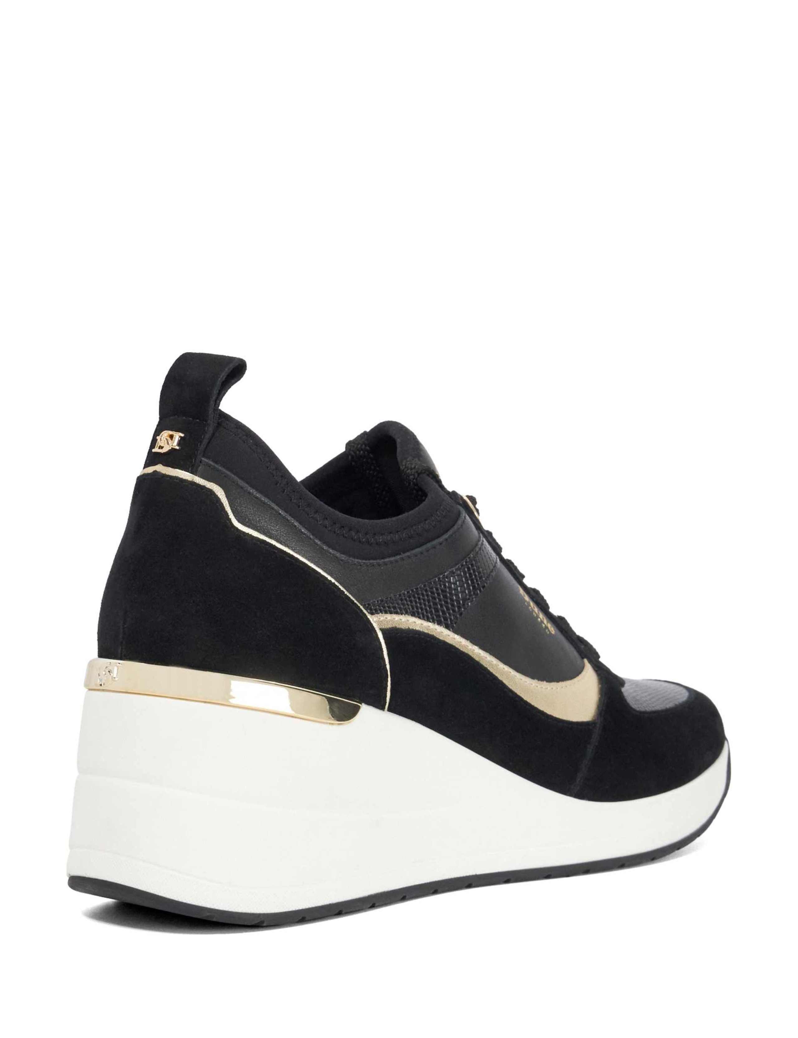 Lace Up Wedge Trainers 4 of 5