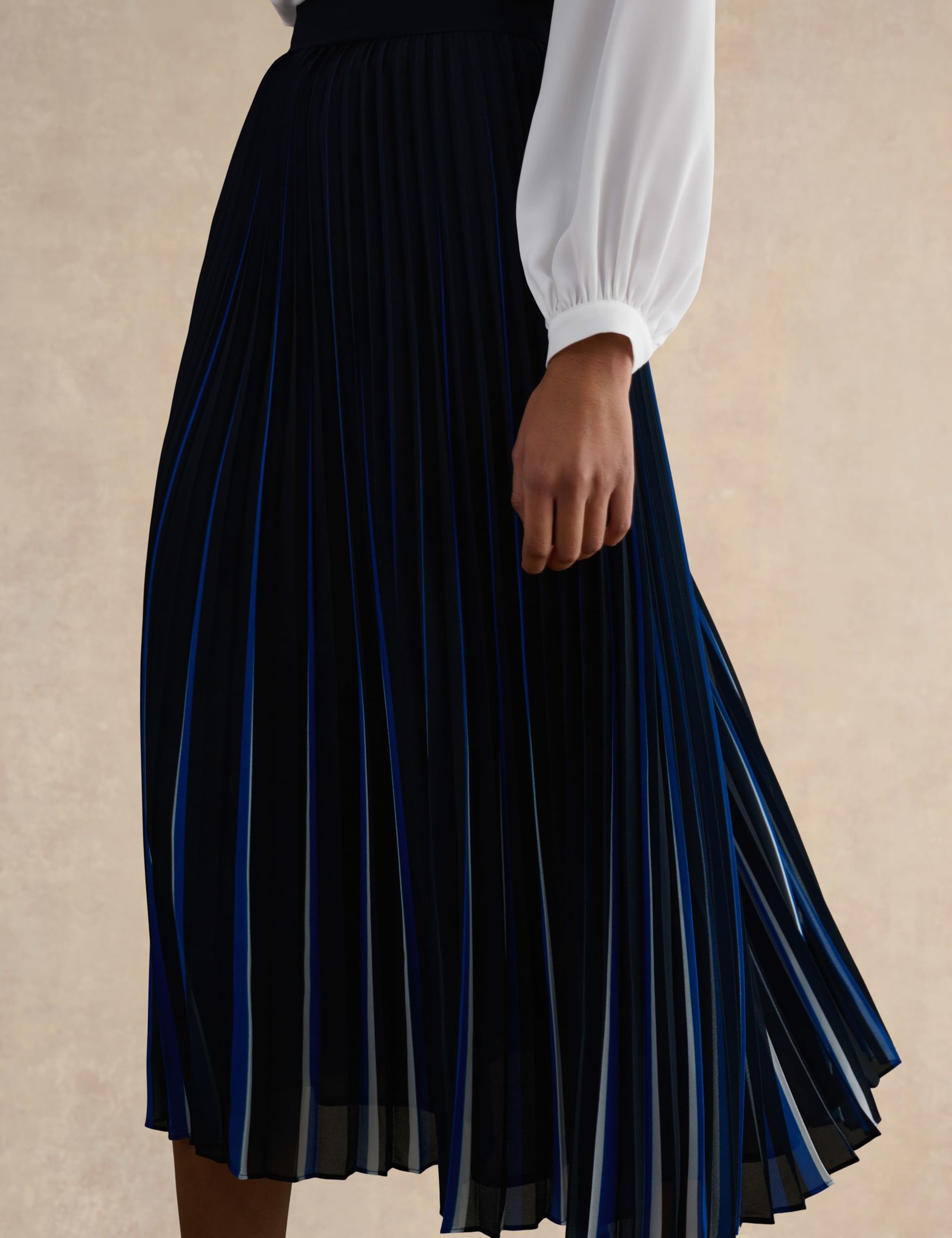 Pleated Midi Skirt 5 of 5