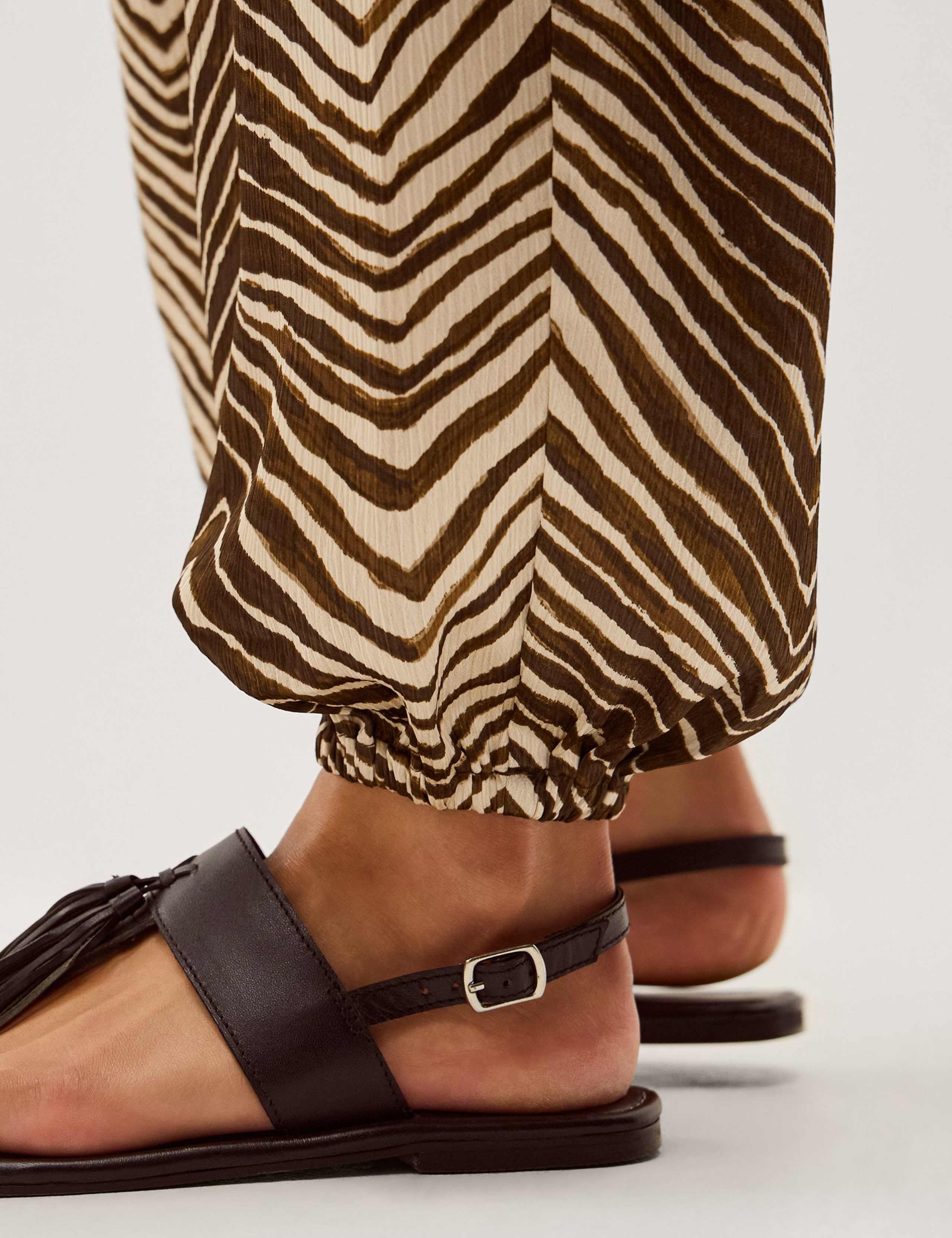 Animal Print Straight Leg Trousers 5 of 5