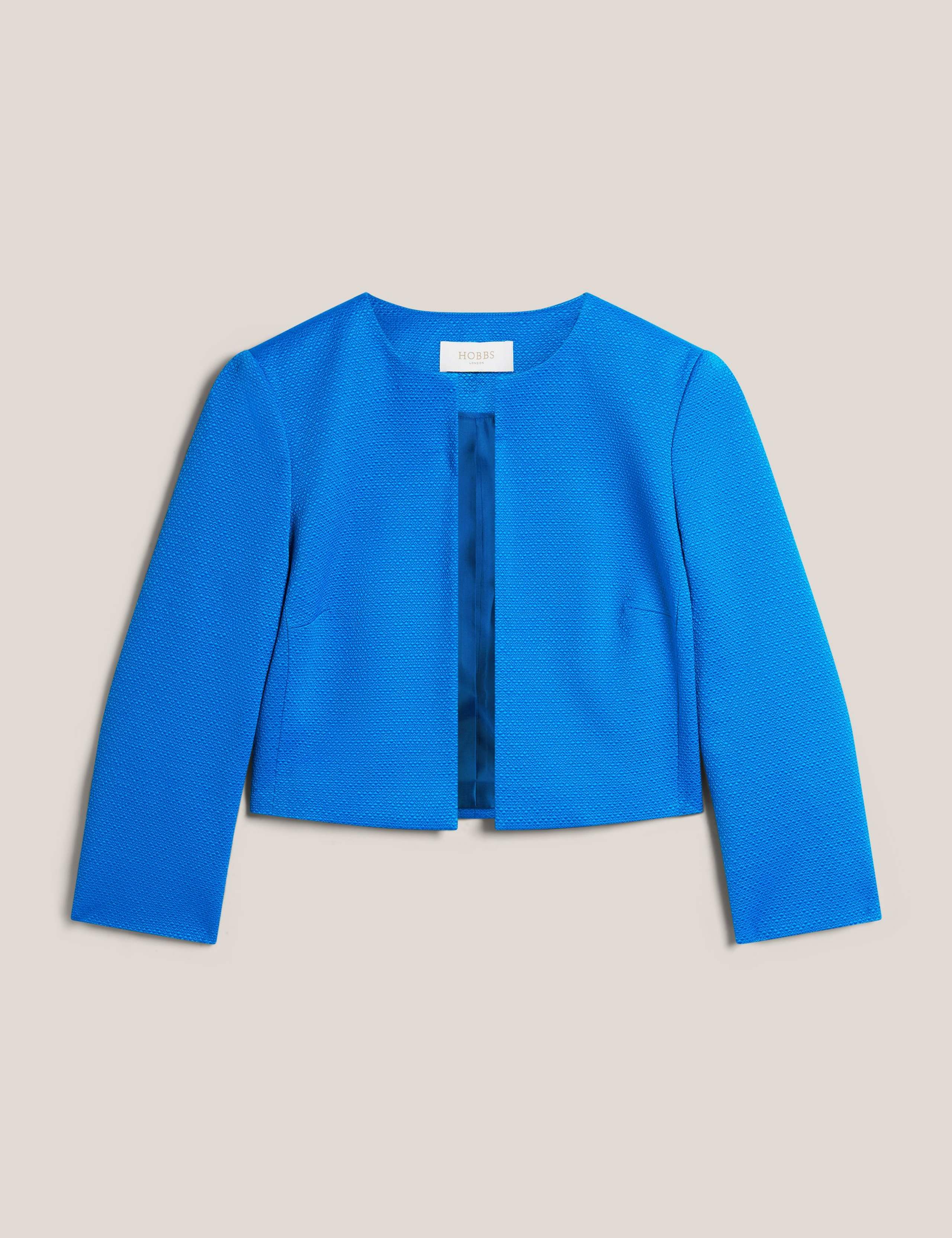 Textured Lightweight Cropped Jacket 2 of 5