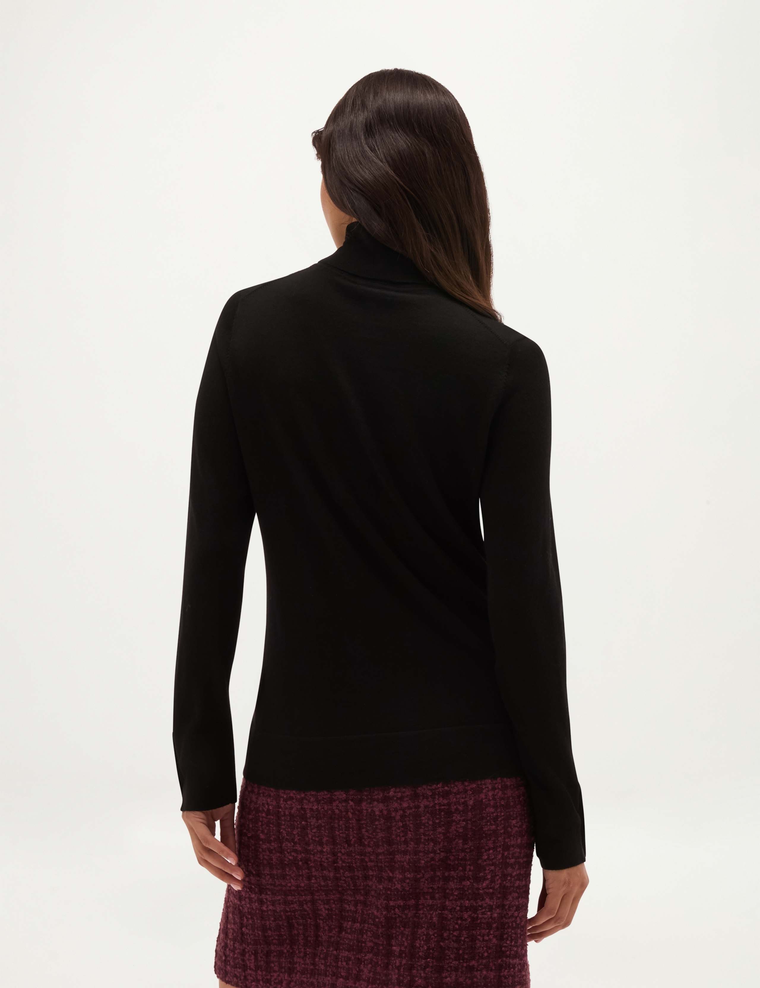Pure Merino Wool Roll Neck Jumper 5 of 5
