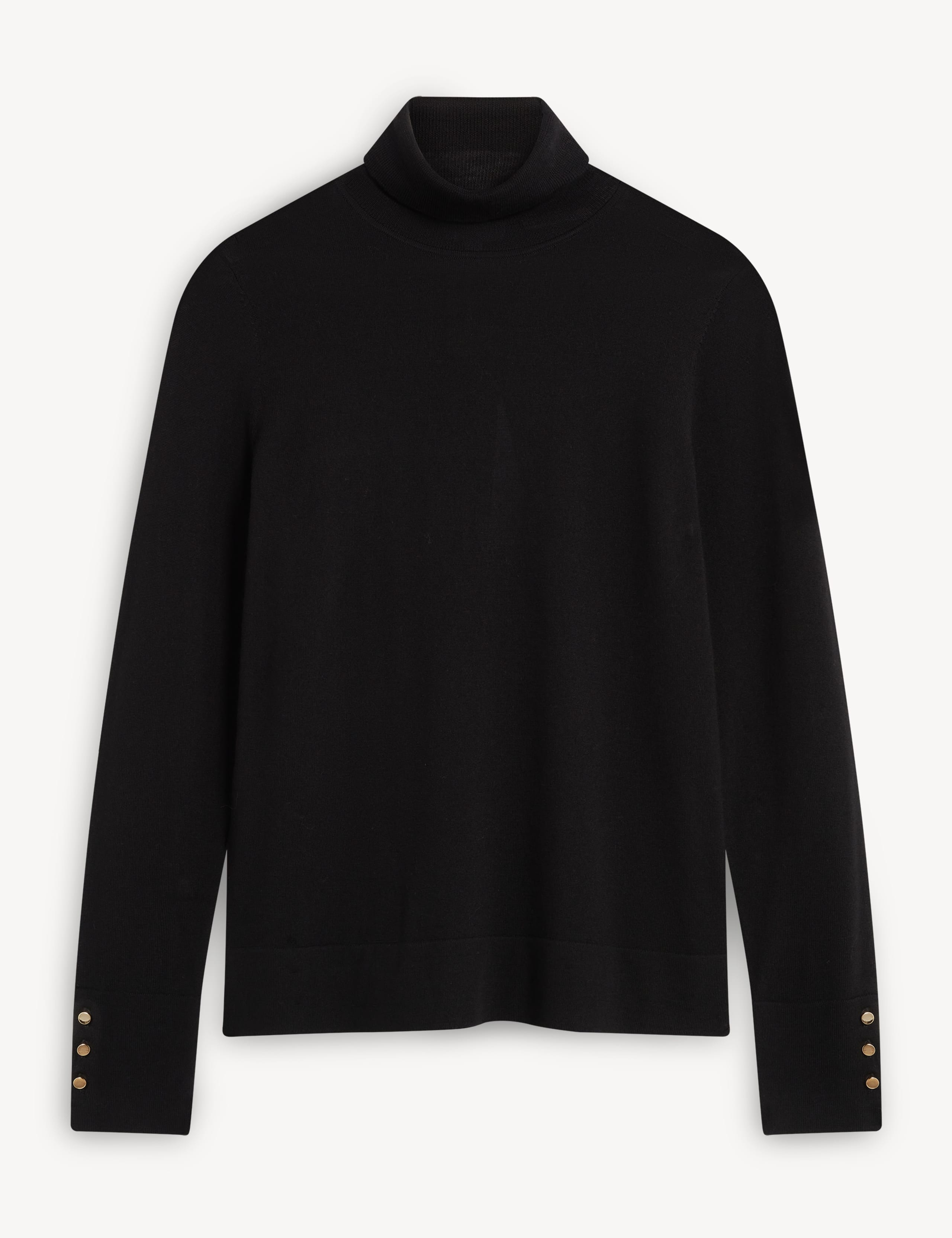 Pure Merino Wool Roll Neck Jumper 2 of 5