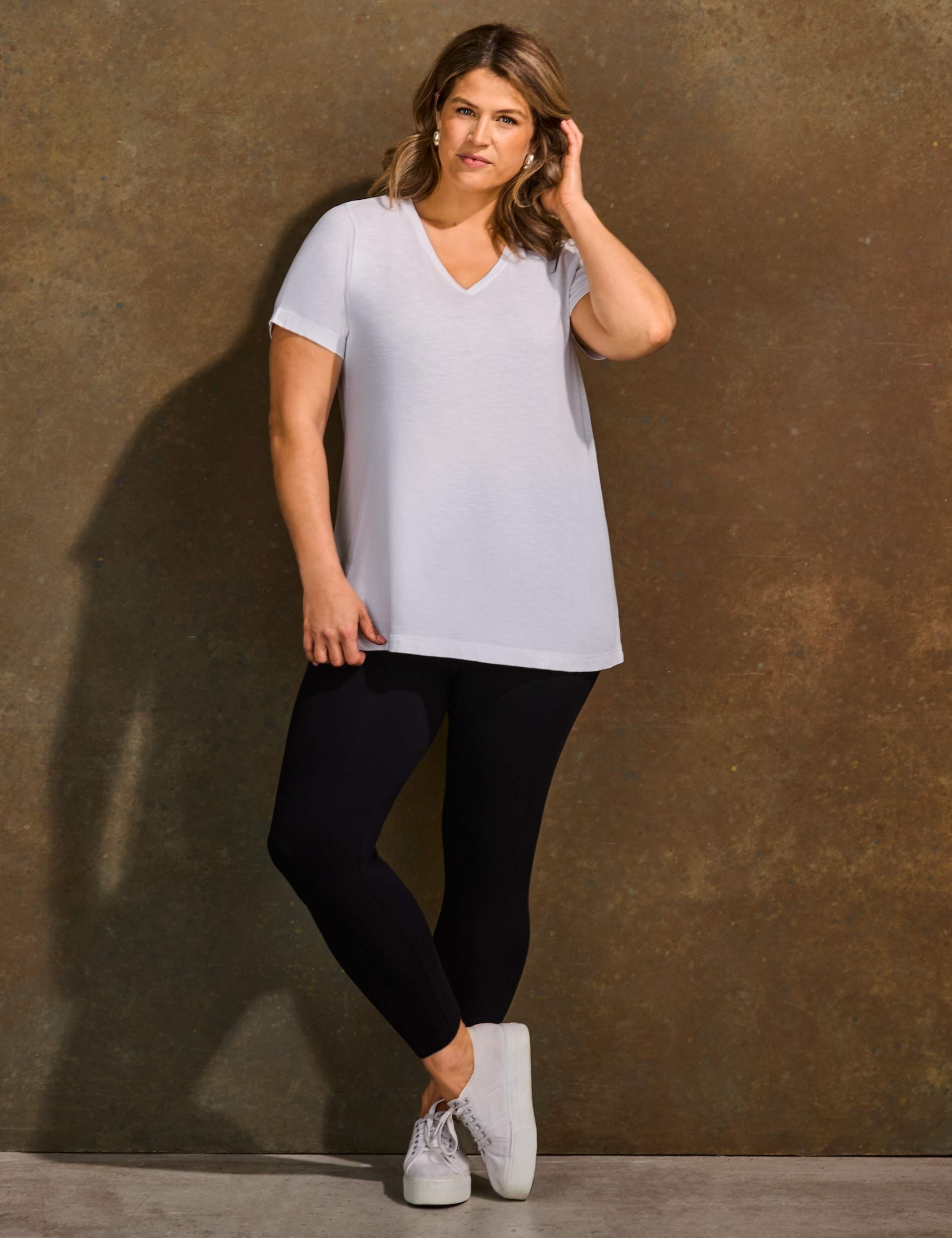 Cotton Rich Jersey Leggings 6 of 8