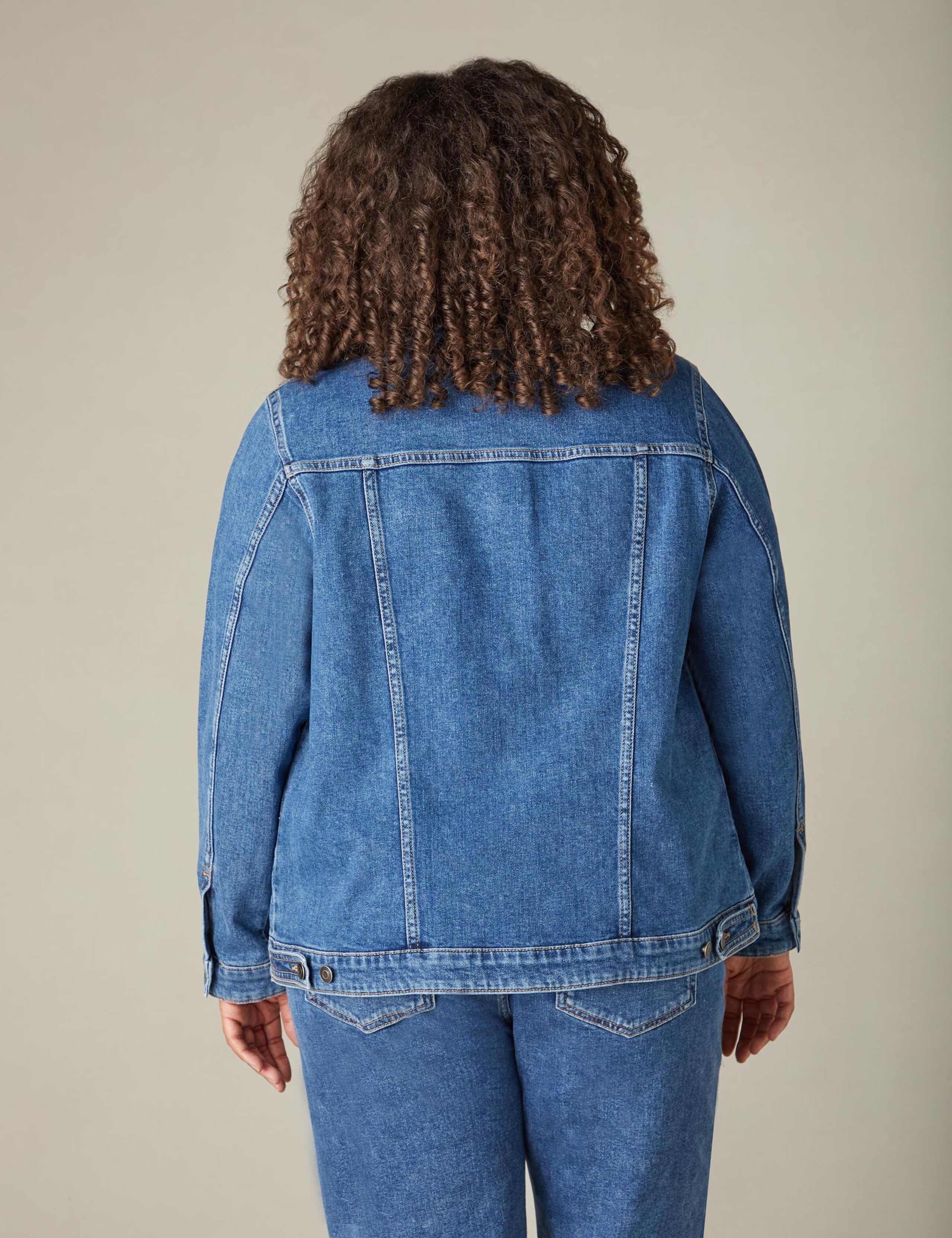 Cotton Rich Mid Rise Mom Jeans 4 of 4
