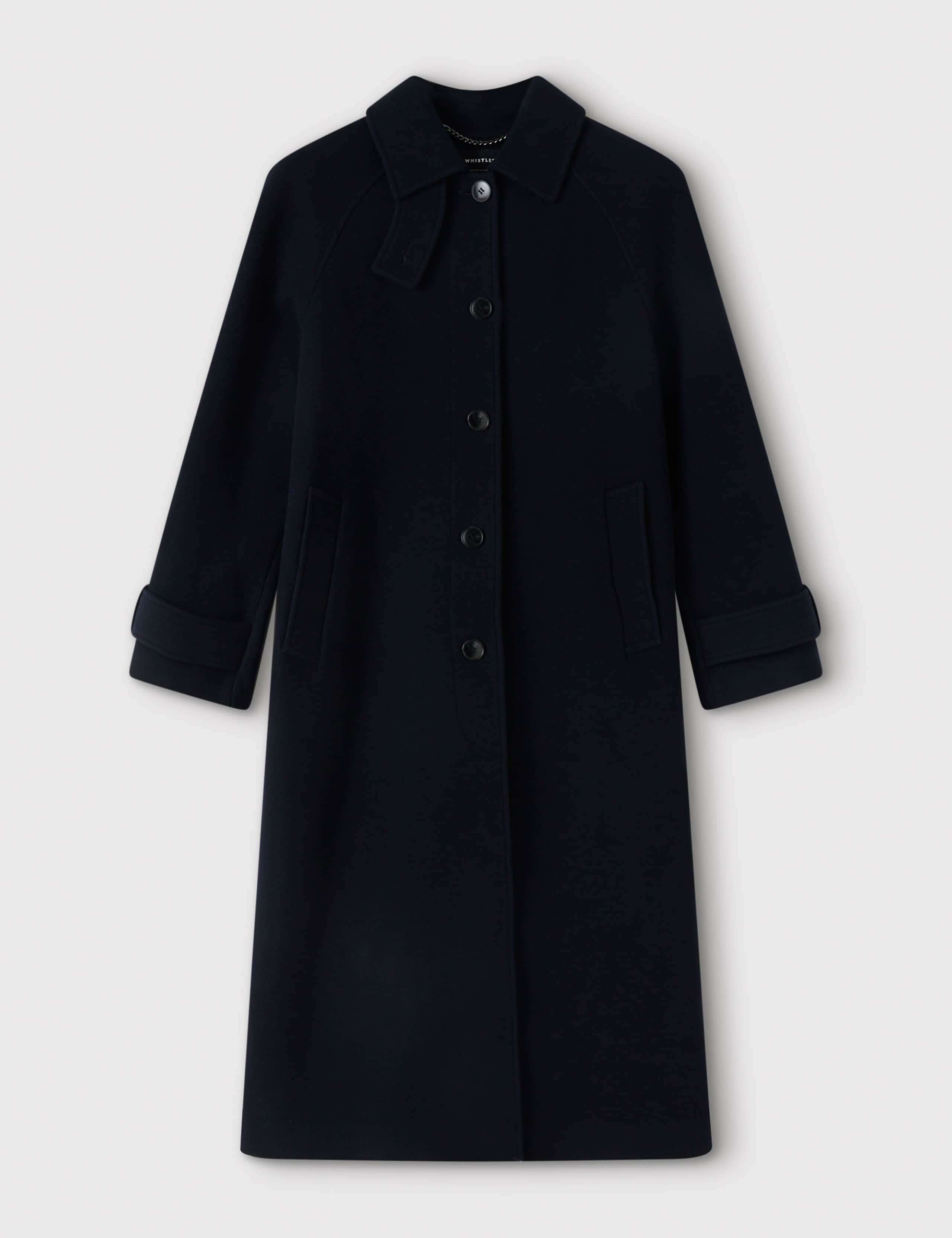 Wool Rich Longline Car Coat 2 of 6