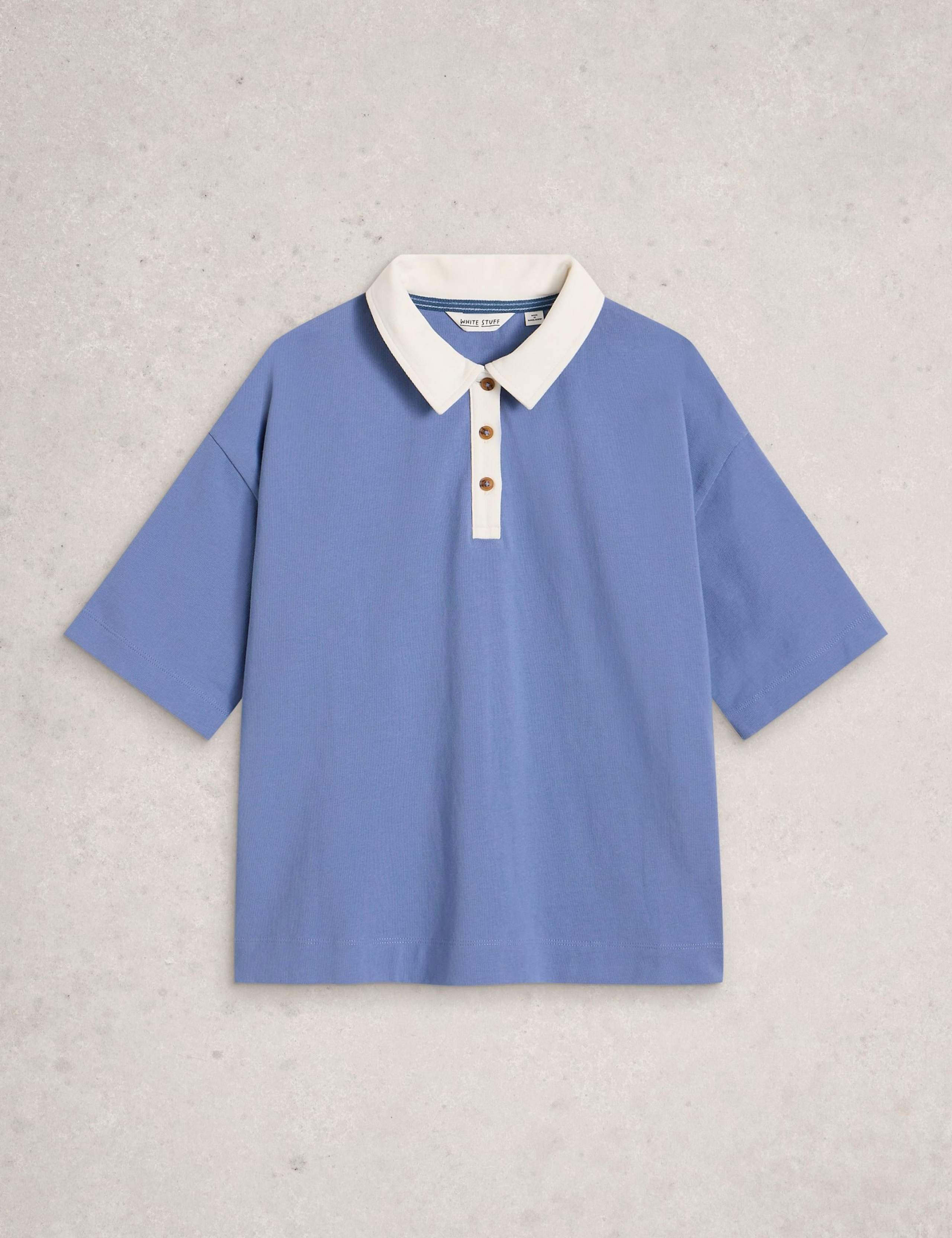 Pure Cotton Rugby Top 2 of 6