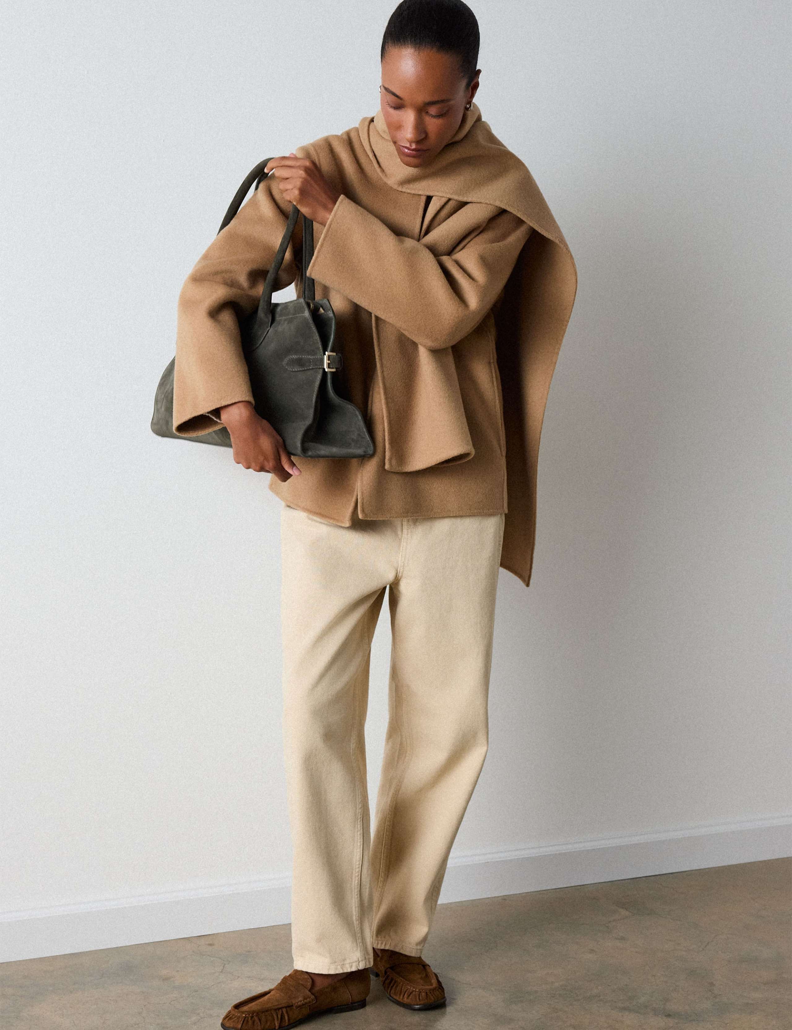 Double Faced Wool Trench Coat 3 of 7