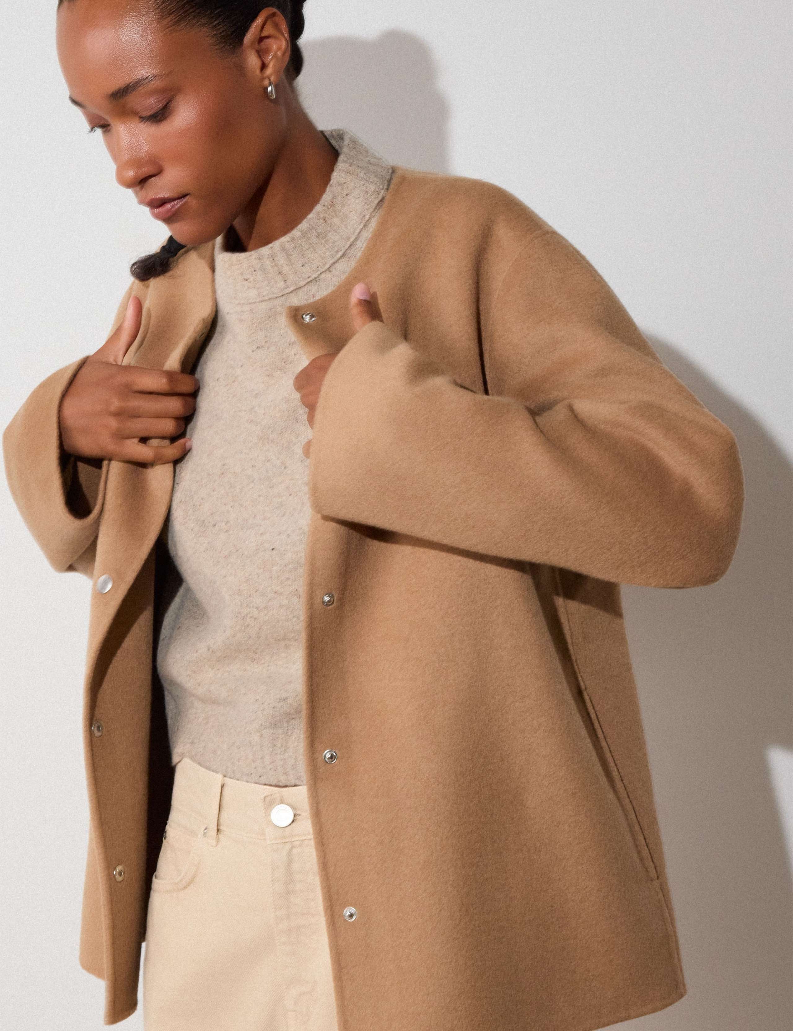 Double Faced Wool Trench Coat 7 of 7